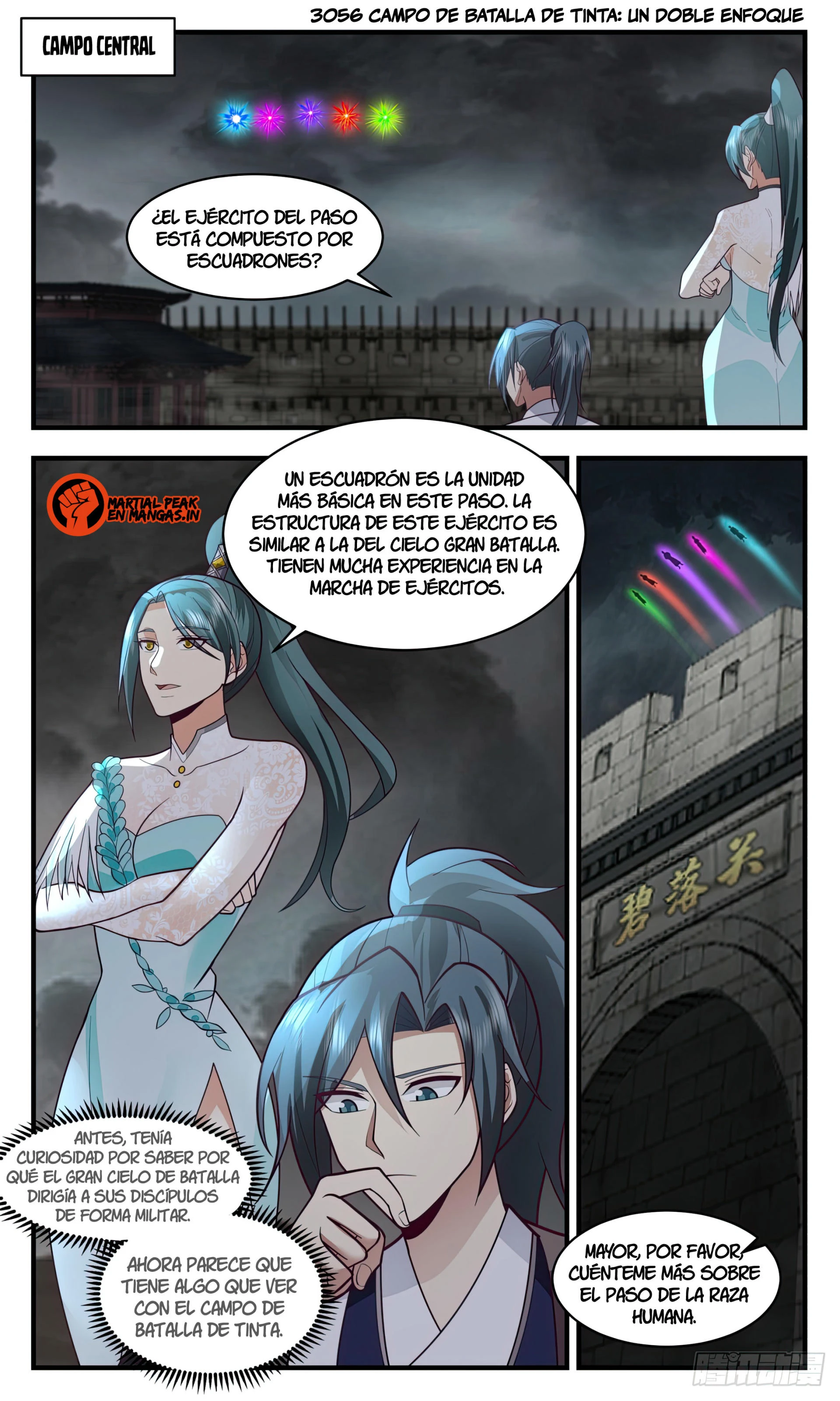 La Cumbre del Arte Marcial — Capítulo 3056 — 2