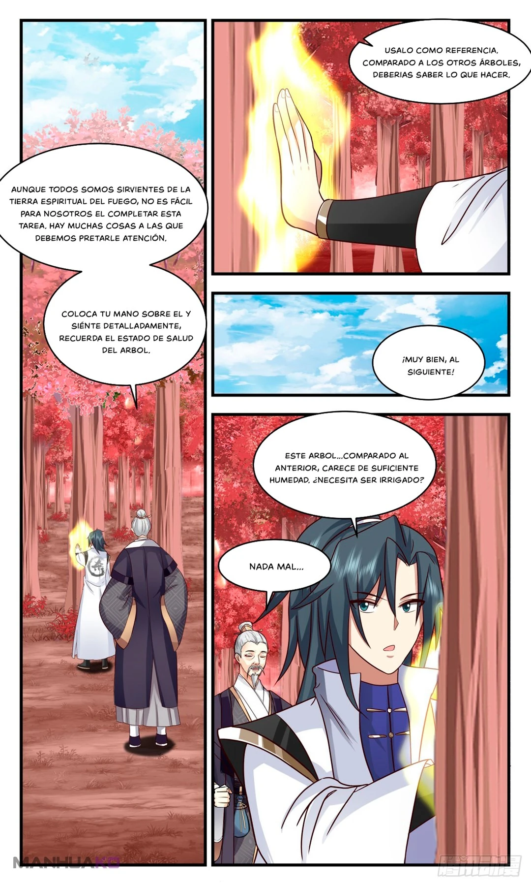La Cumbre del Arte Marcial — Capítulo 2581 — 8
