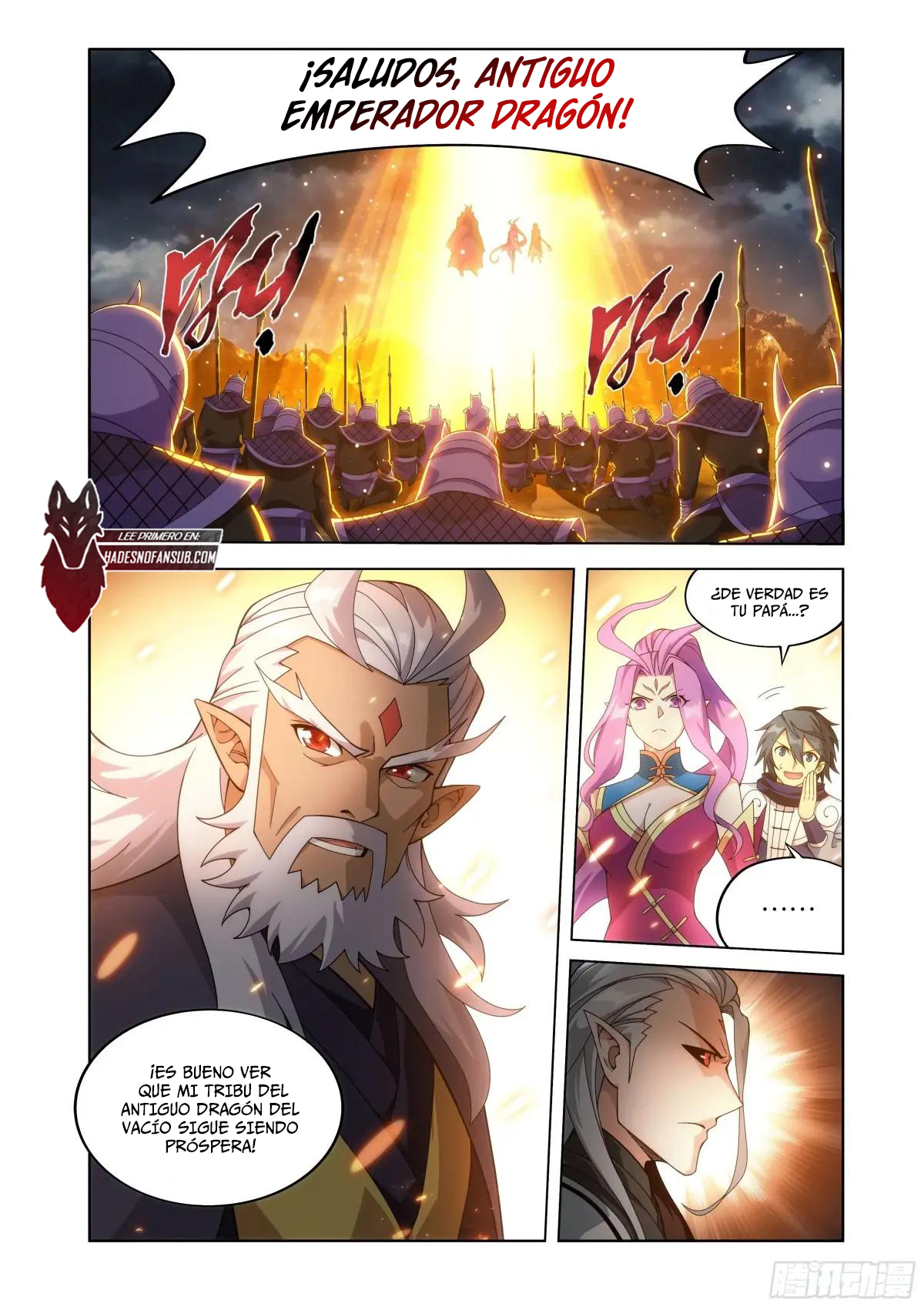 Rompiendo los Cielos en Combate — Capítulo 462 — 3