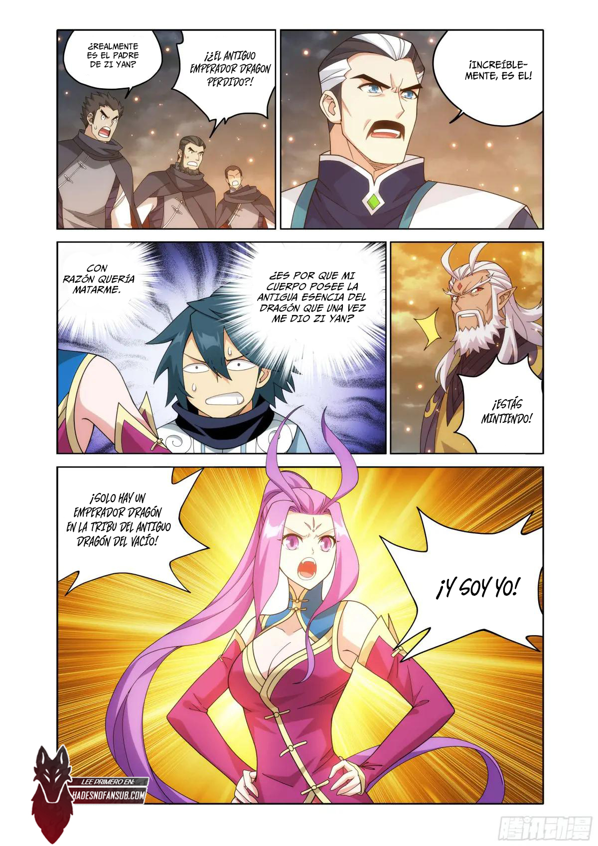 Rompiendo los Cielos en Combate — Capítulo 462 — 4