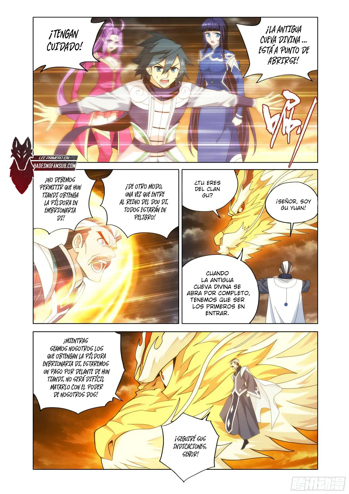 Rompiendo los Cielos en Combate — Capítulo 462 — 10