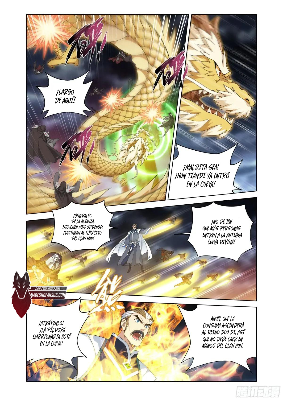Rompiendo los Cielos en Combate — Capítulo 462 — 13