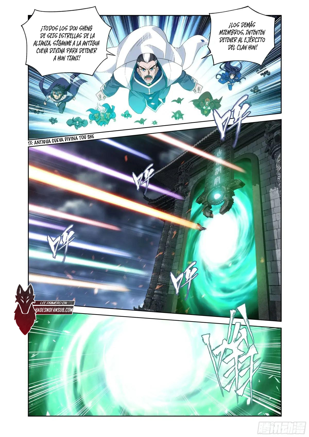Rompiendo los Cielos en Combate — Capítulo 462 — 14