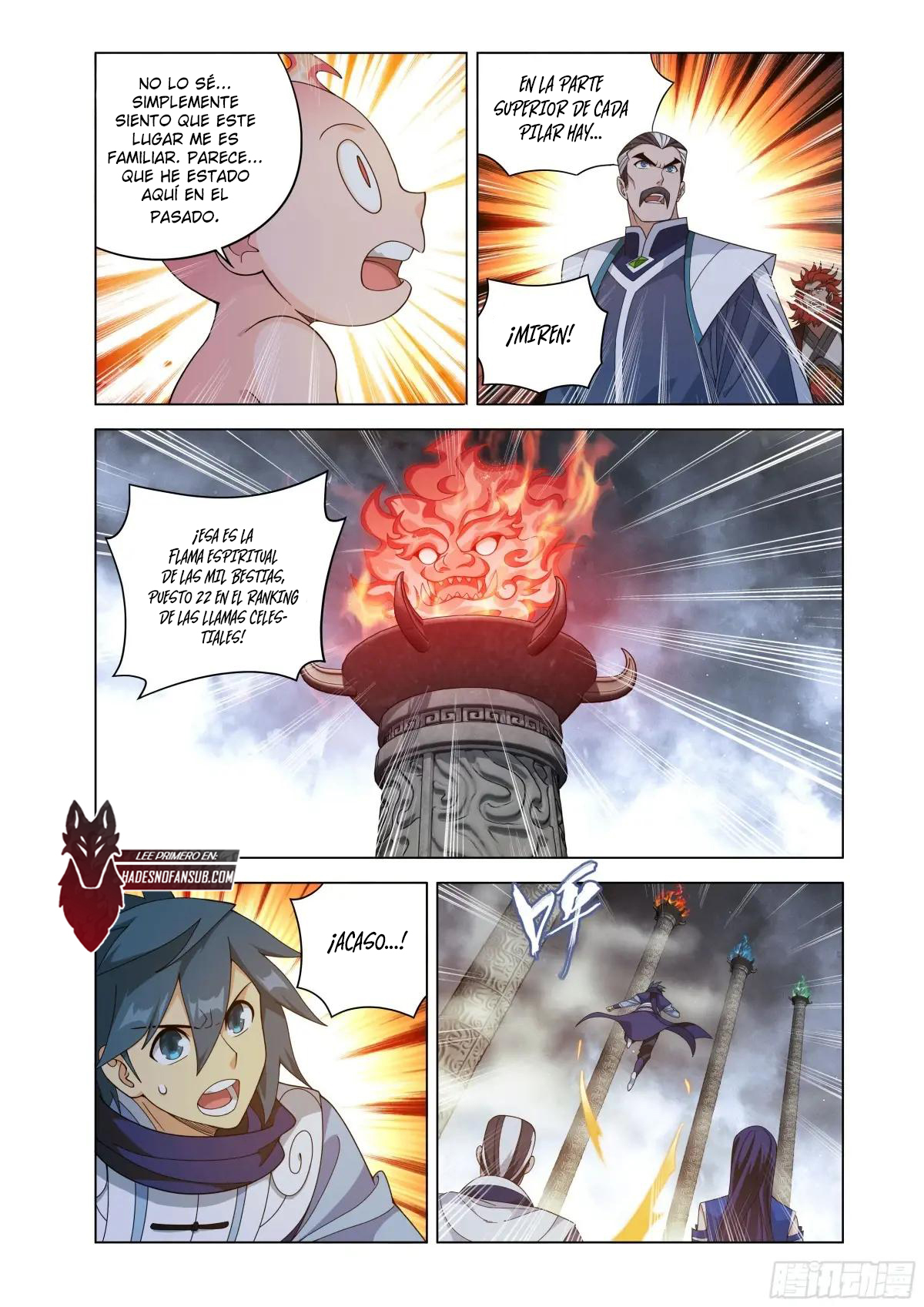 Rompiendo los Cielos en Combate — Capítulo 462 — 21