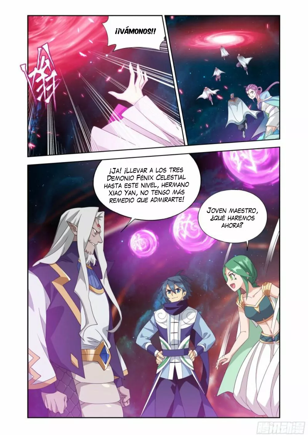 Rompiendo los Cielos en Combate — Capítulo 397 — 10