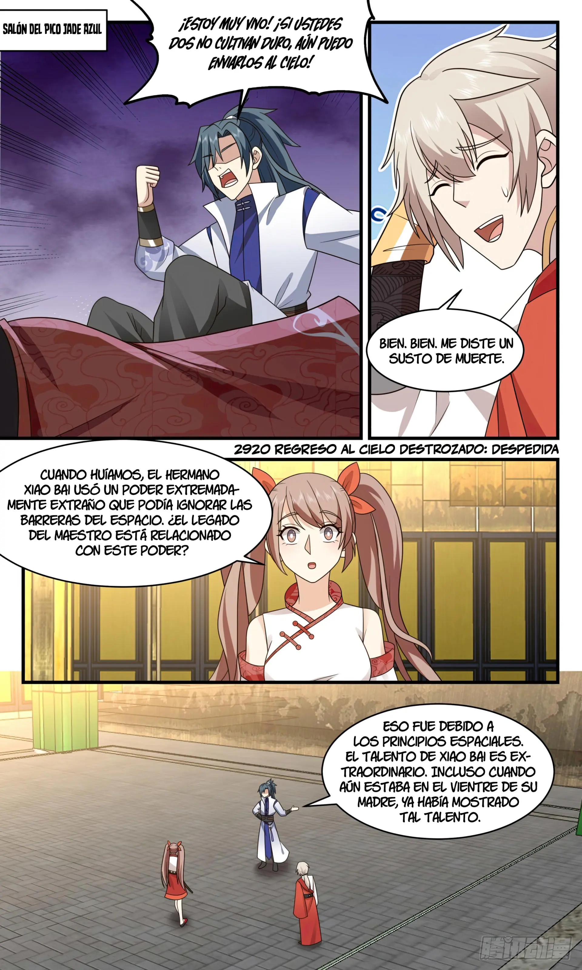 La Cumbre del Arte Marcial — Capítulo 2920 — 2