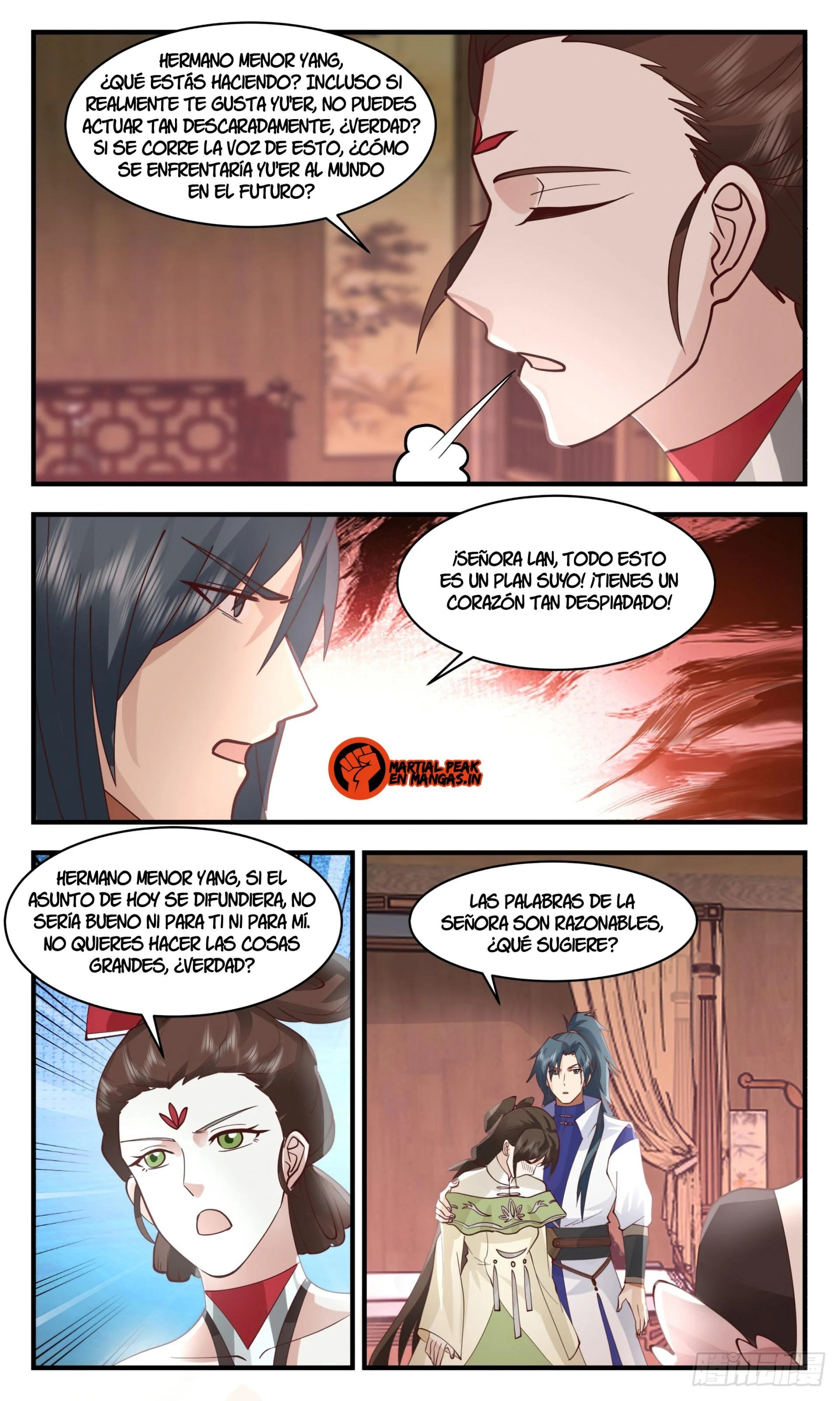 La Cumbre del Arte Marcial — Capítulo 2717 — 4