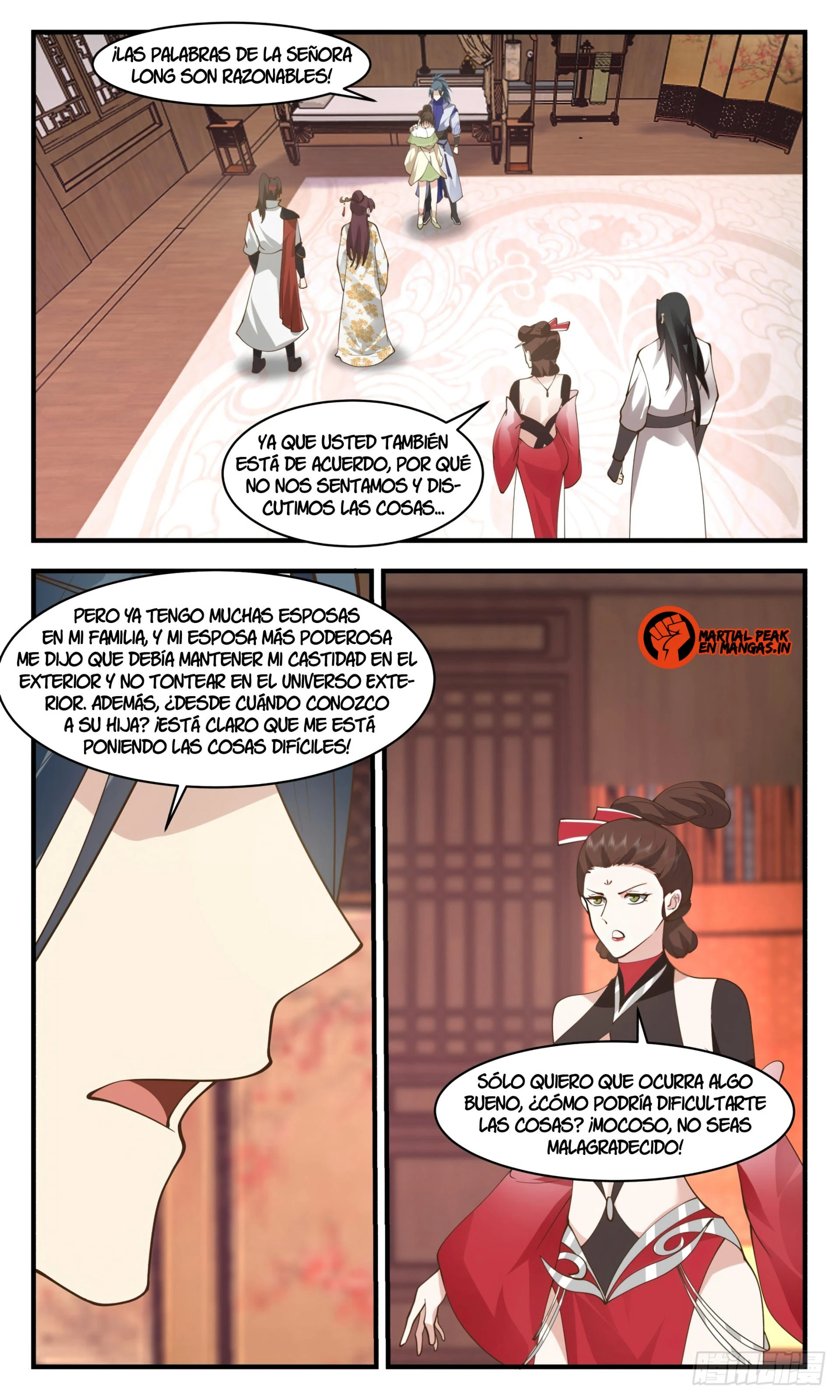 La Cumbre del Arte Marcial — Capítulo 2717 — 6