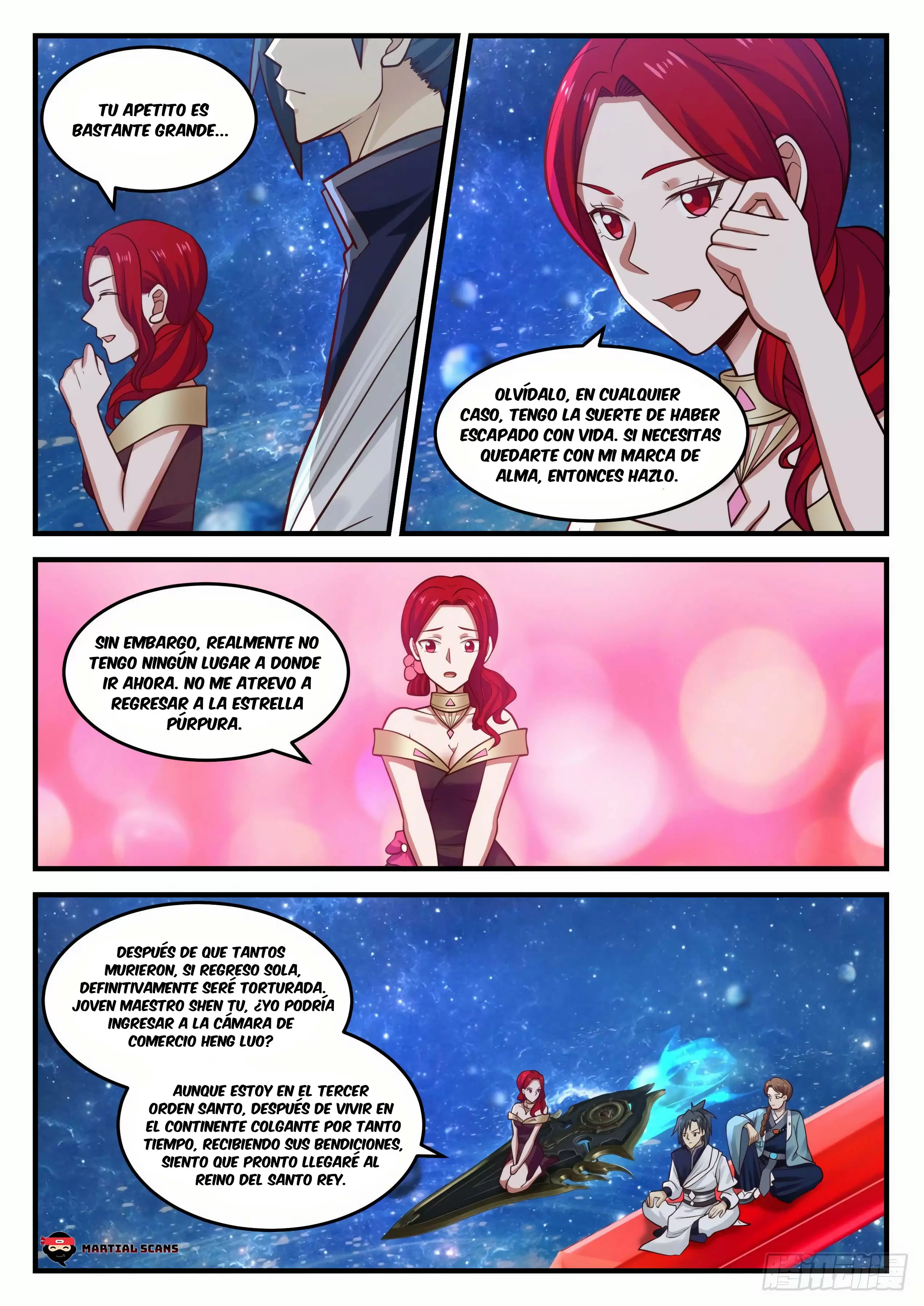 La Cumbre del Arte Marcial — Capítulo 902  — Primera parada — 2