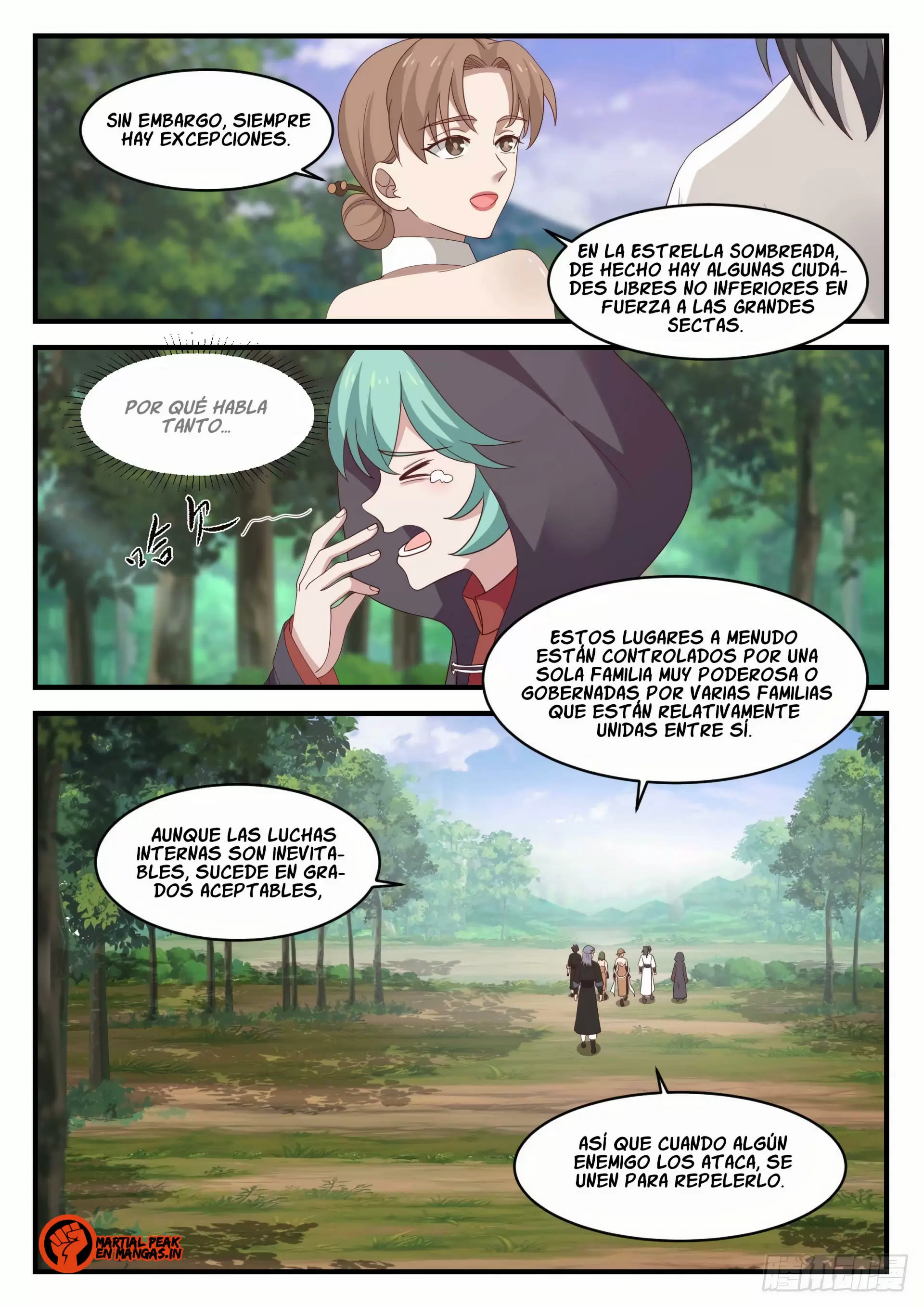 La Cumbre del Arte Marcial — Capítulo 1213 — 5