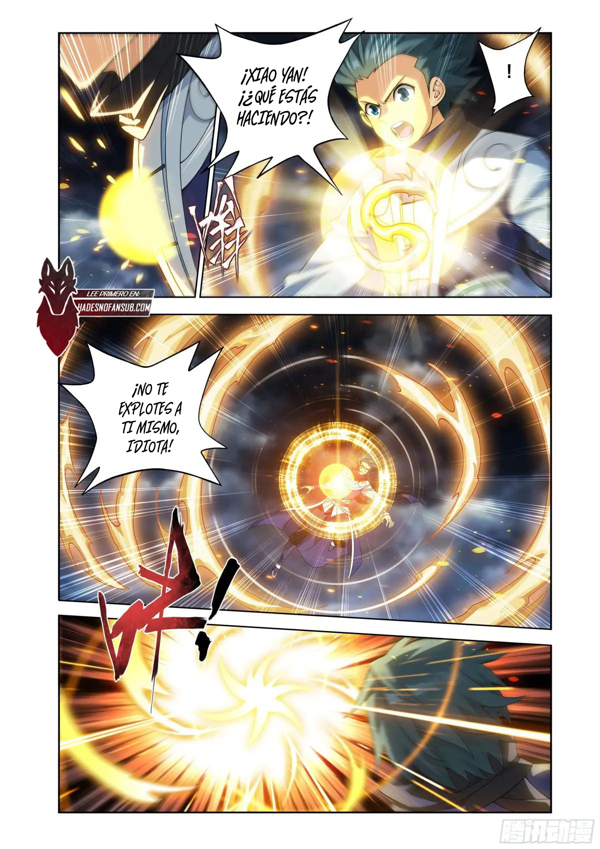 Rompiendo los Cielos en Combate — Capítulo 461 — 10