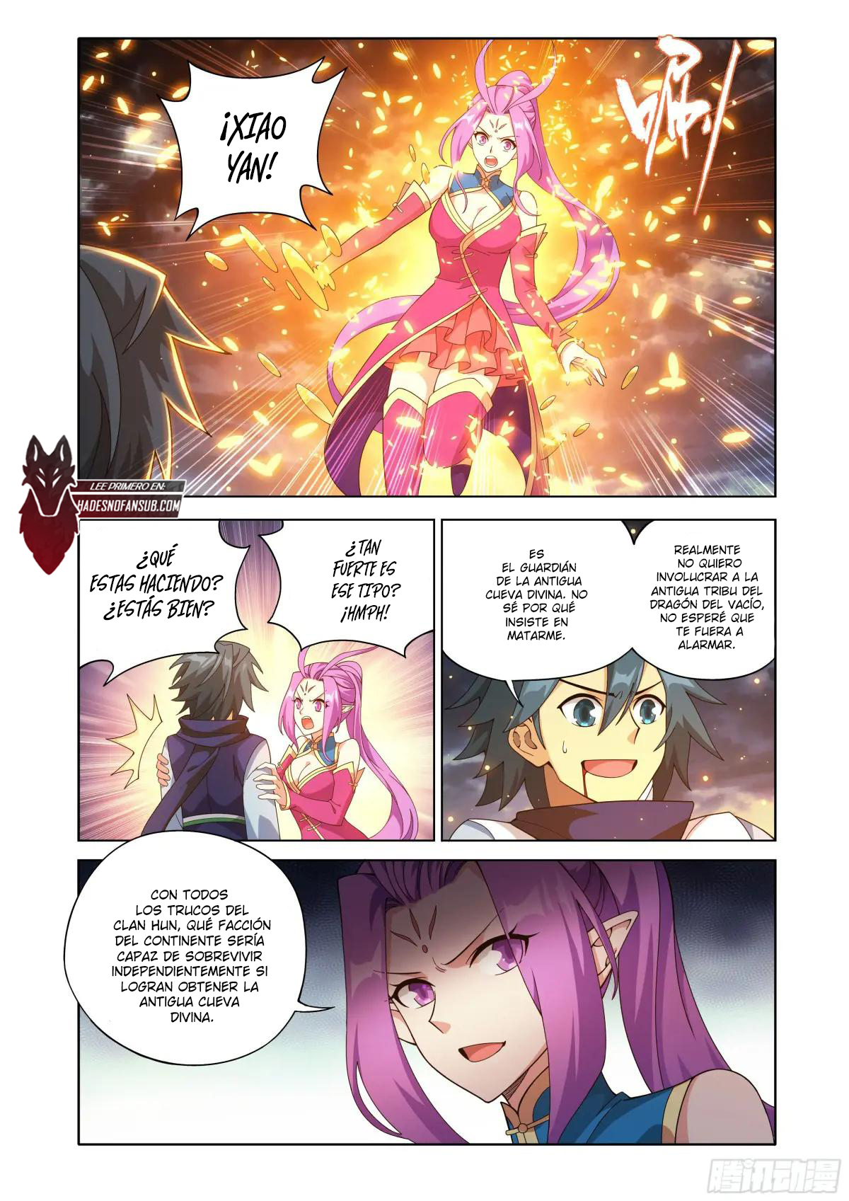 Rompiendo los Cielos en Combate — Capítulo 461 — 14