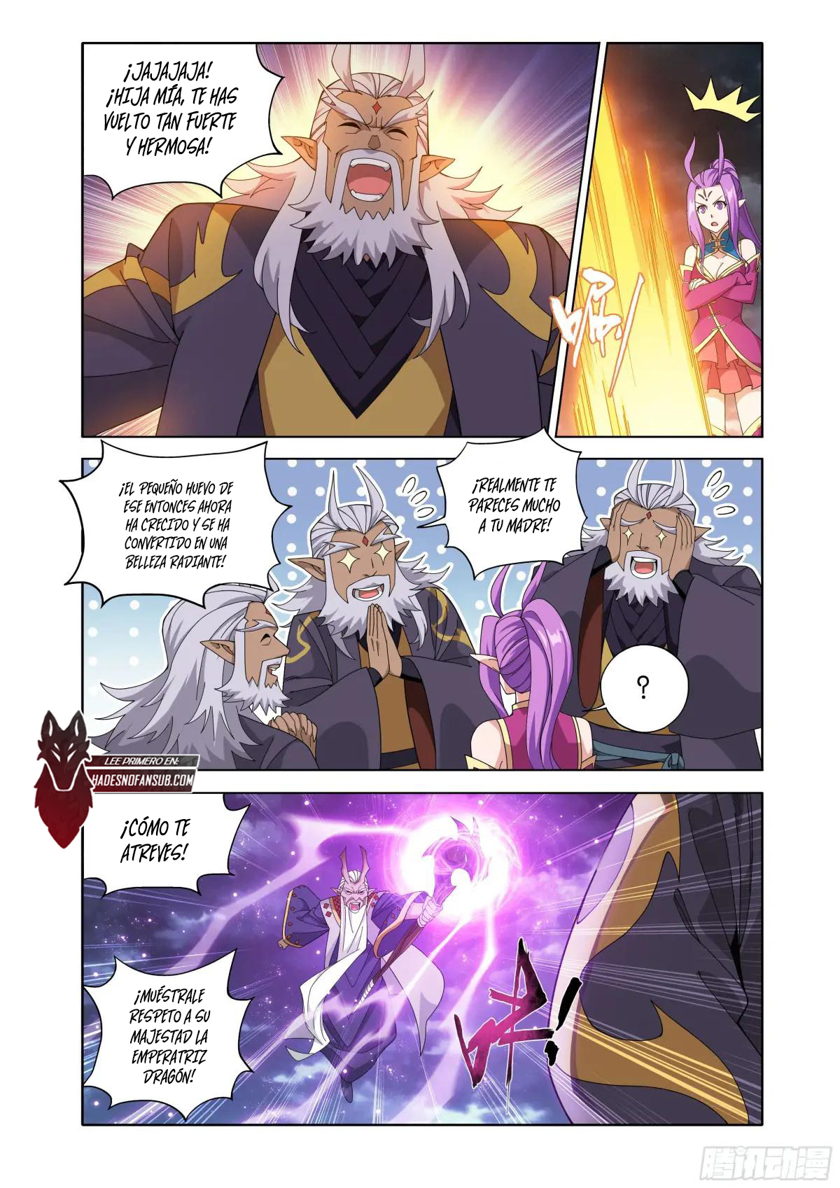 Rompiendo los Cielos en Combate — Capítulo 461 — 17