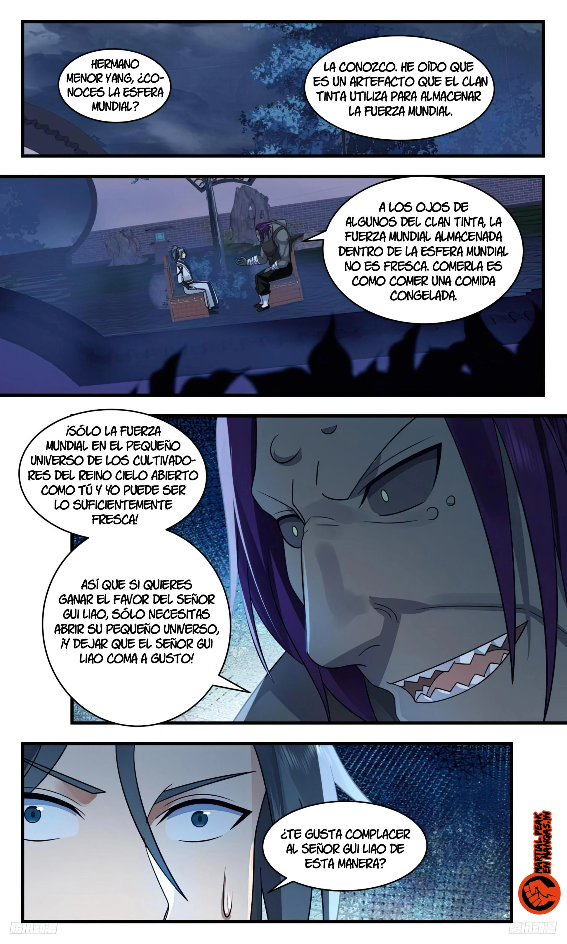 La Cumbre del Arte Marcial — Capítulo 3118 — 5