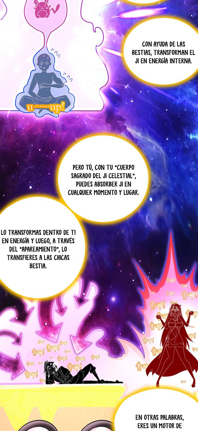 Cultivo Dual con mi HAREM de Bellezas Inmortales — Capítulo 2 — 13