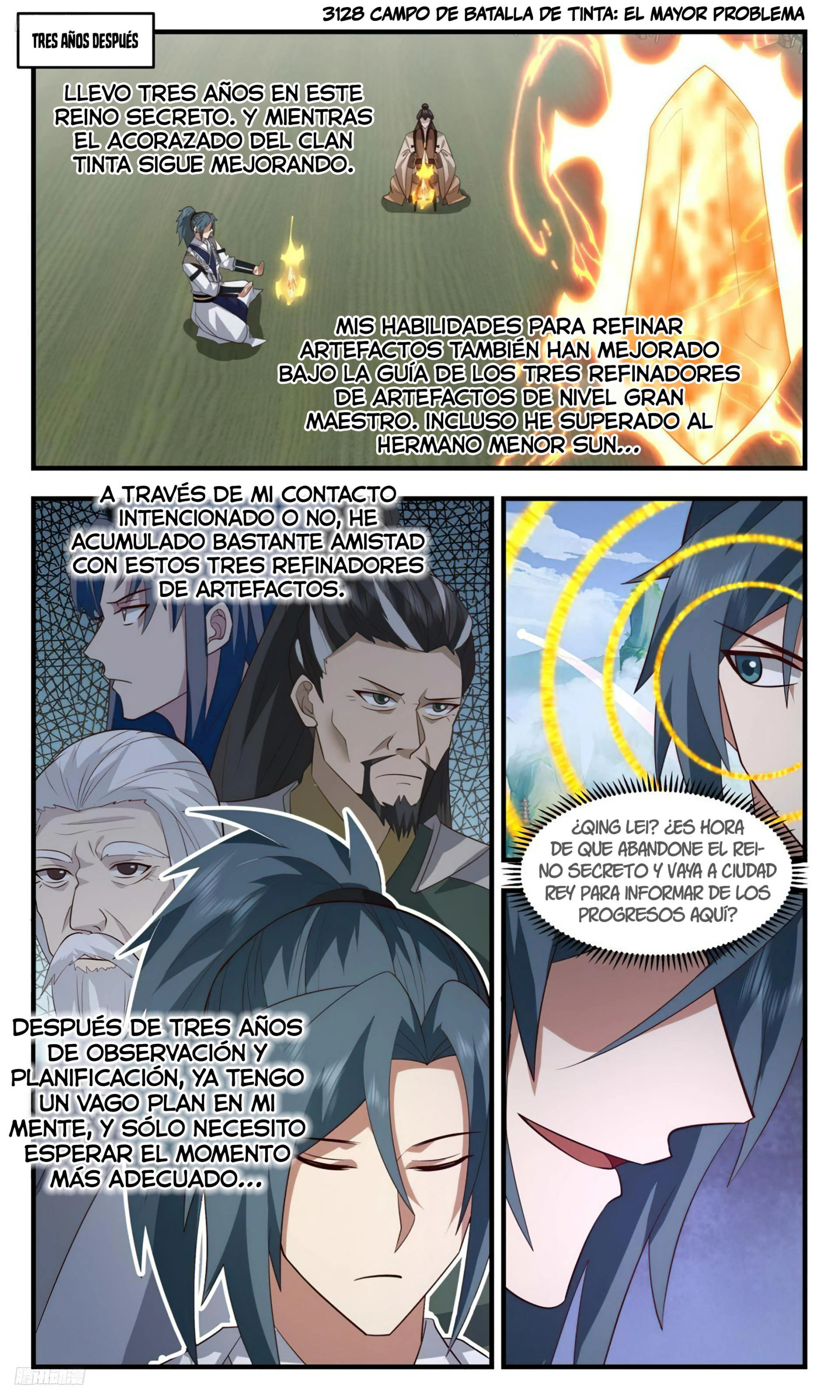 La Cumbre del Arte Marcial — Capítulo 3128 — 2