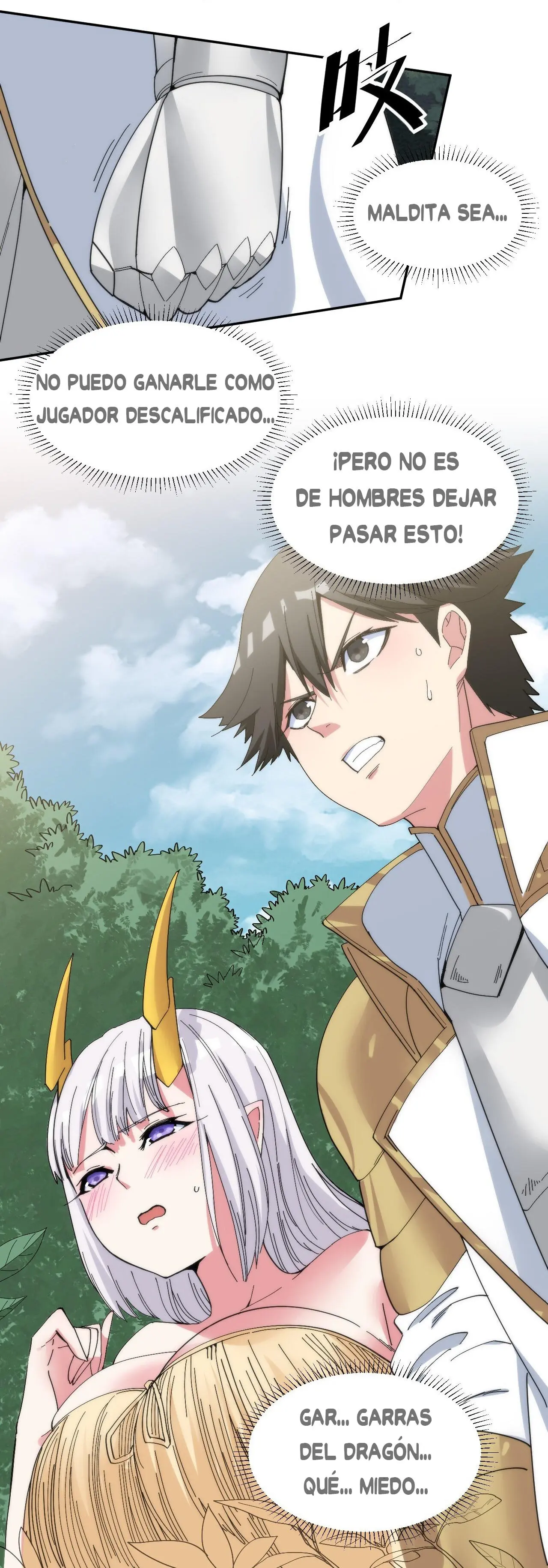 El caballero mata-dragones quiere redimirse después de besar al dragón malvado. — Capítulo 10 — 15