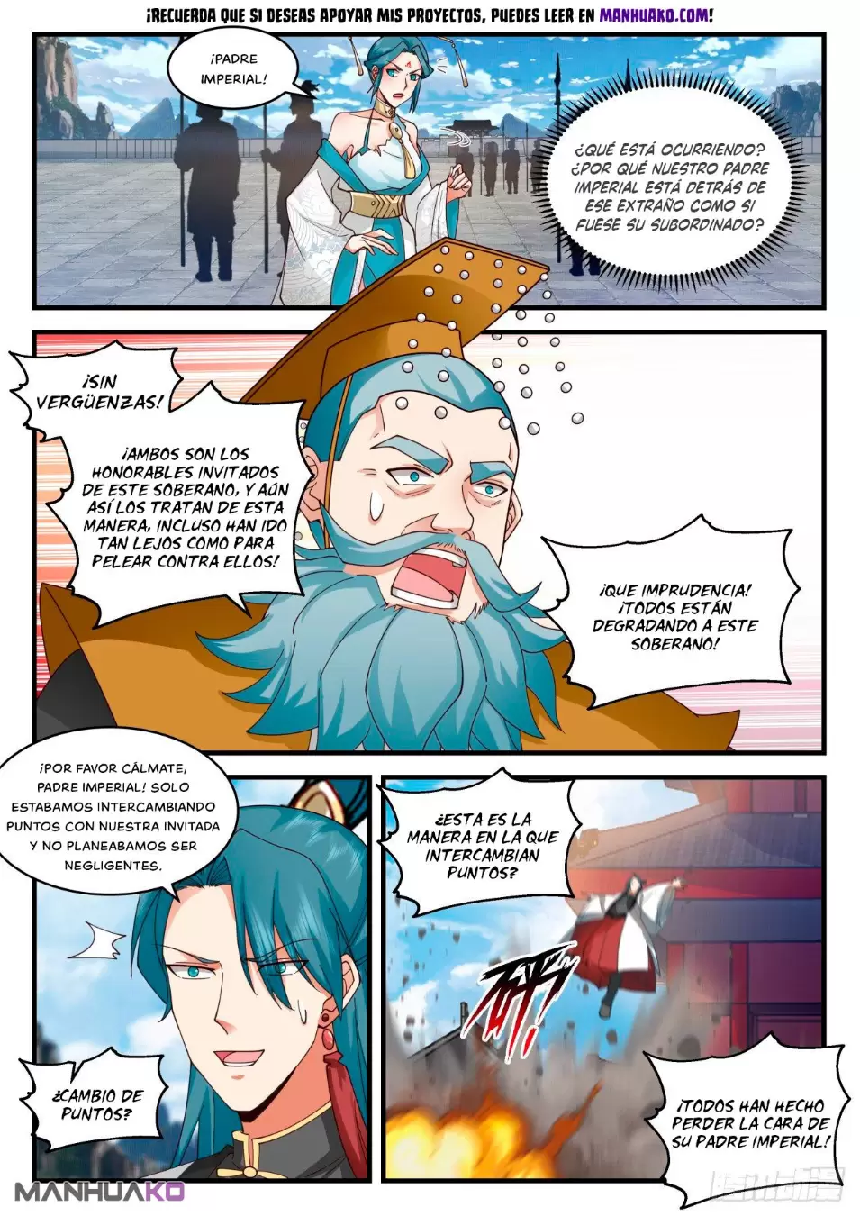 La Cumbre del Arte Marcial — Capítulo 2099 — 3