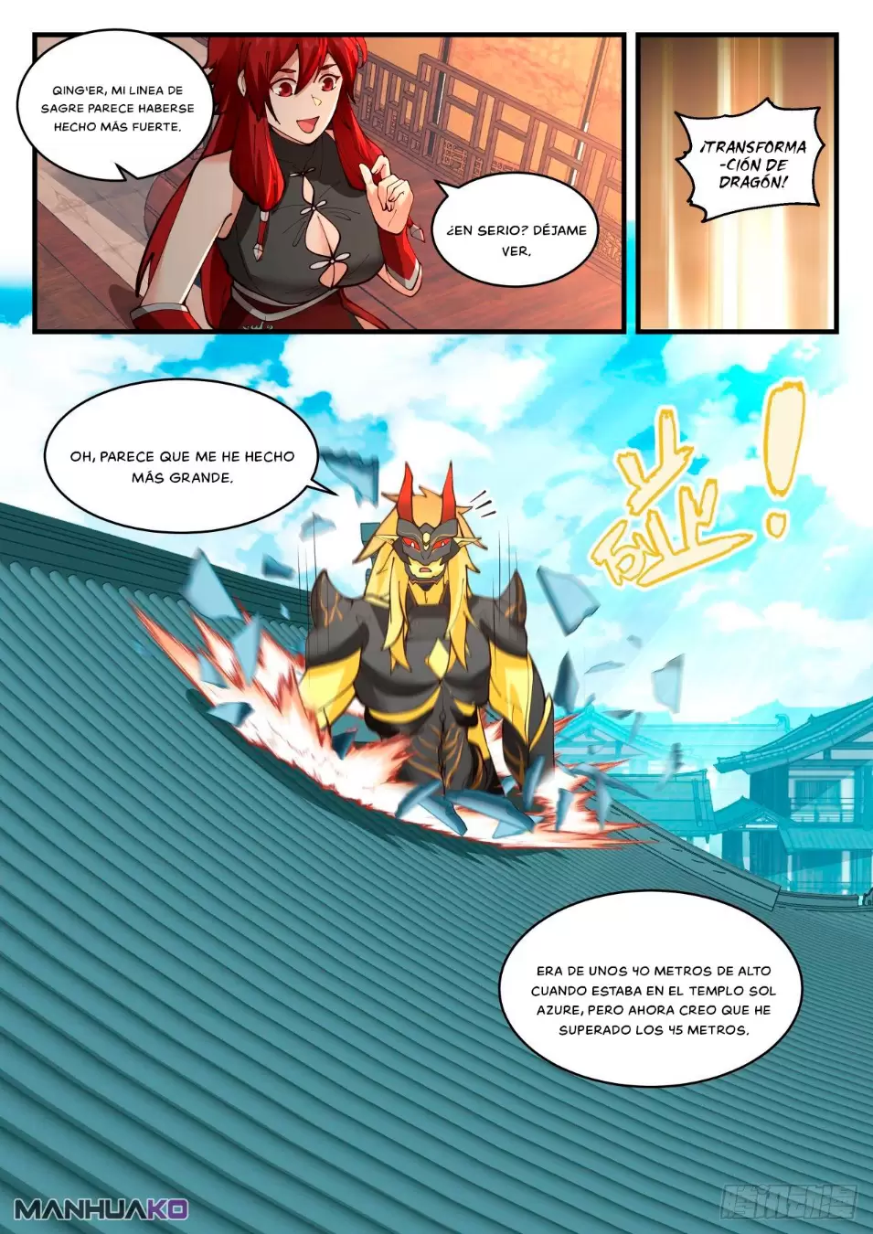 La Cumbre del Arte Marcial — Capítulo 2099 — 12