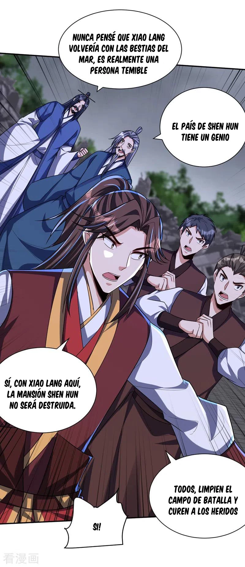 El ascenso del rey demonio —  Capítulo 318 — 27