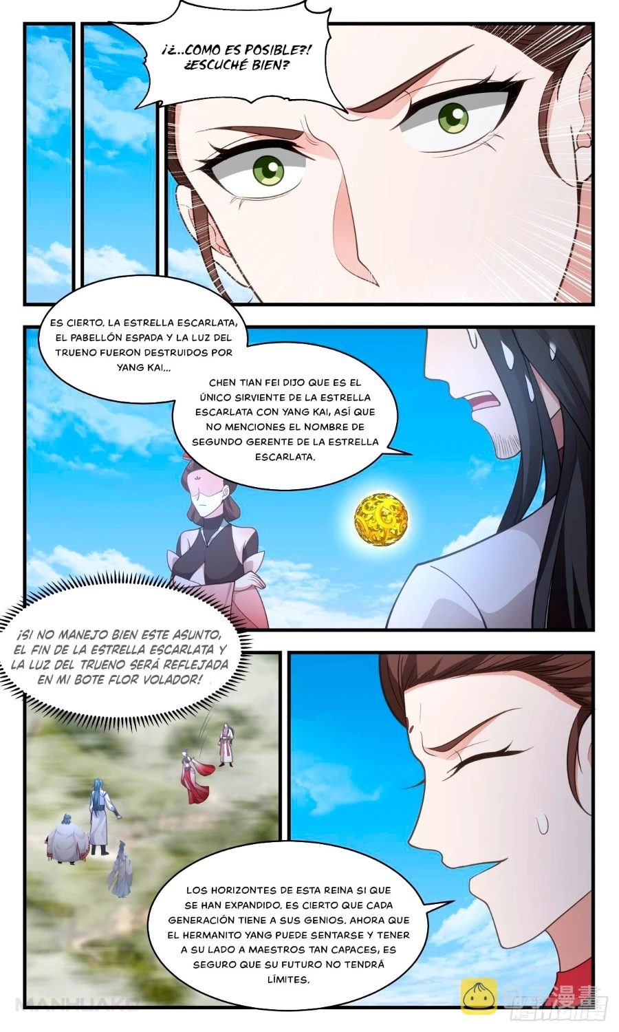 La Cumbre del Arte Marcial — Capítulo 2718 — 8