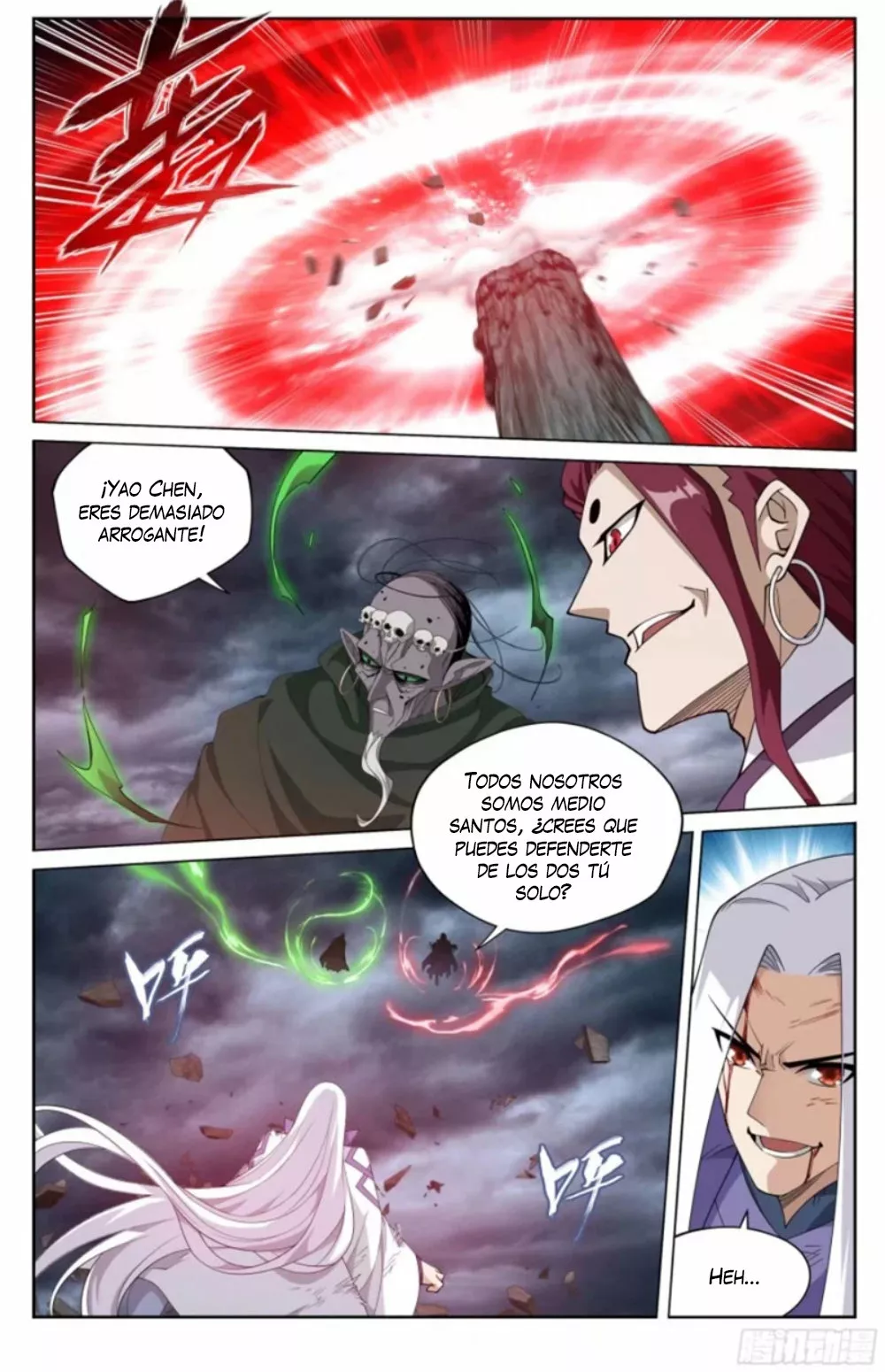 Rompiendo los Cielos en Combate — Capítulo 378 — 17