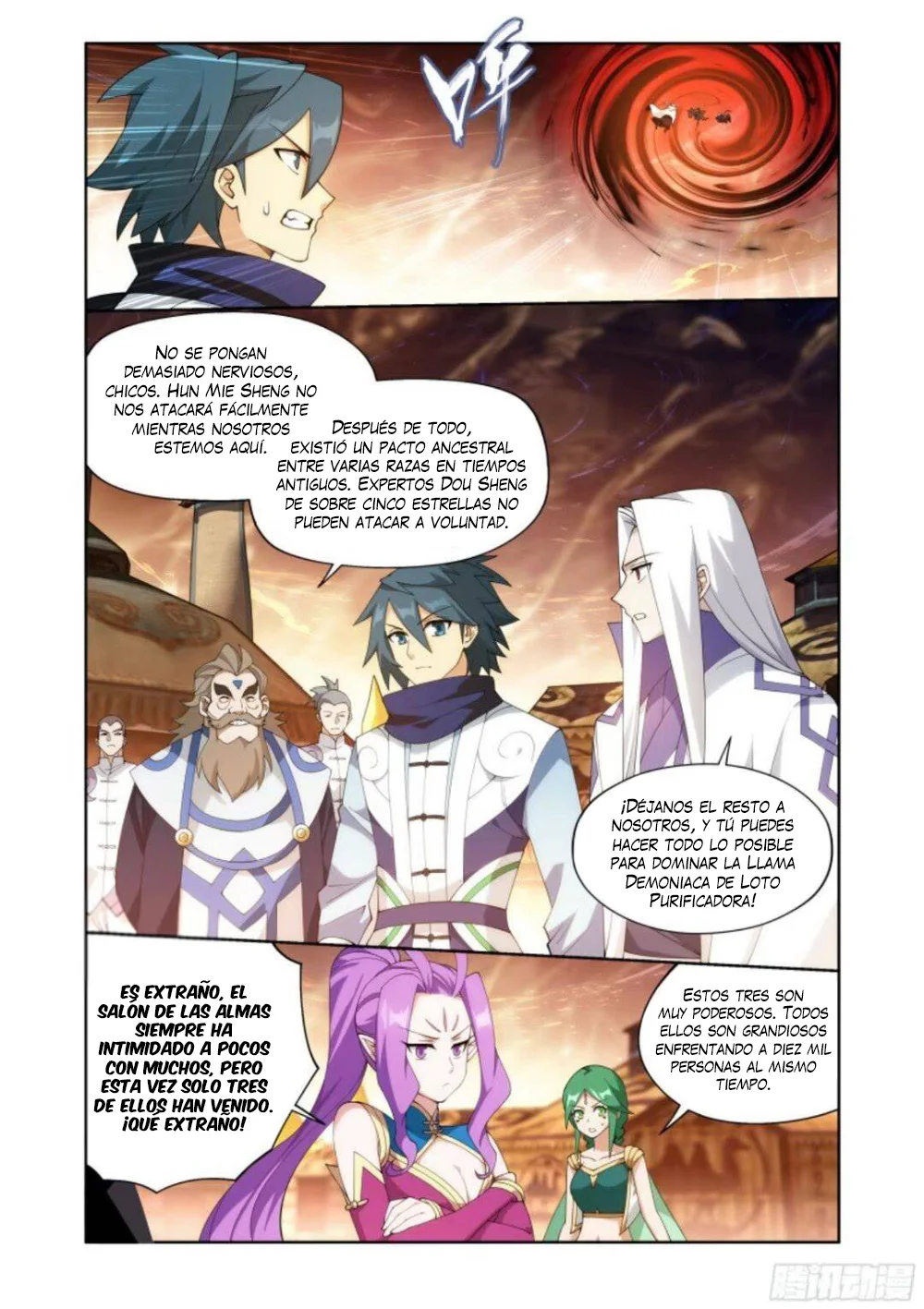 Rompiendo los Cielos en Combate — Capítulo 417 — 13