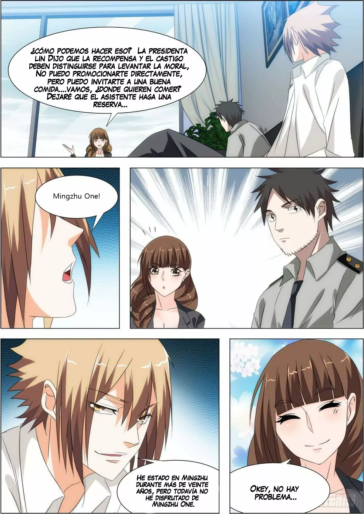 El Guardaespaldas de la Diosa — Capítulo 11 — 9