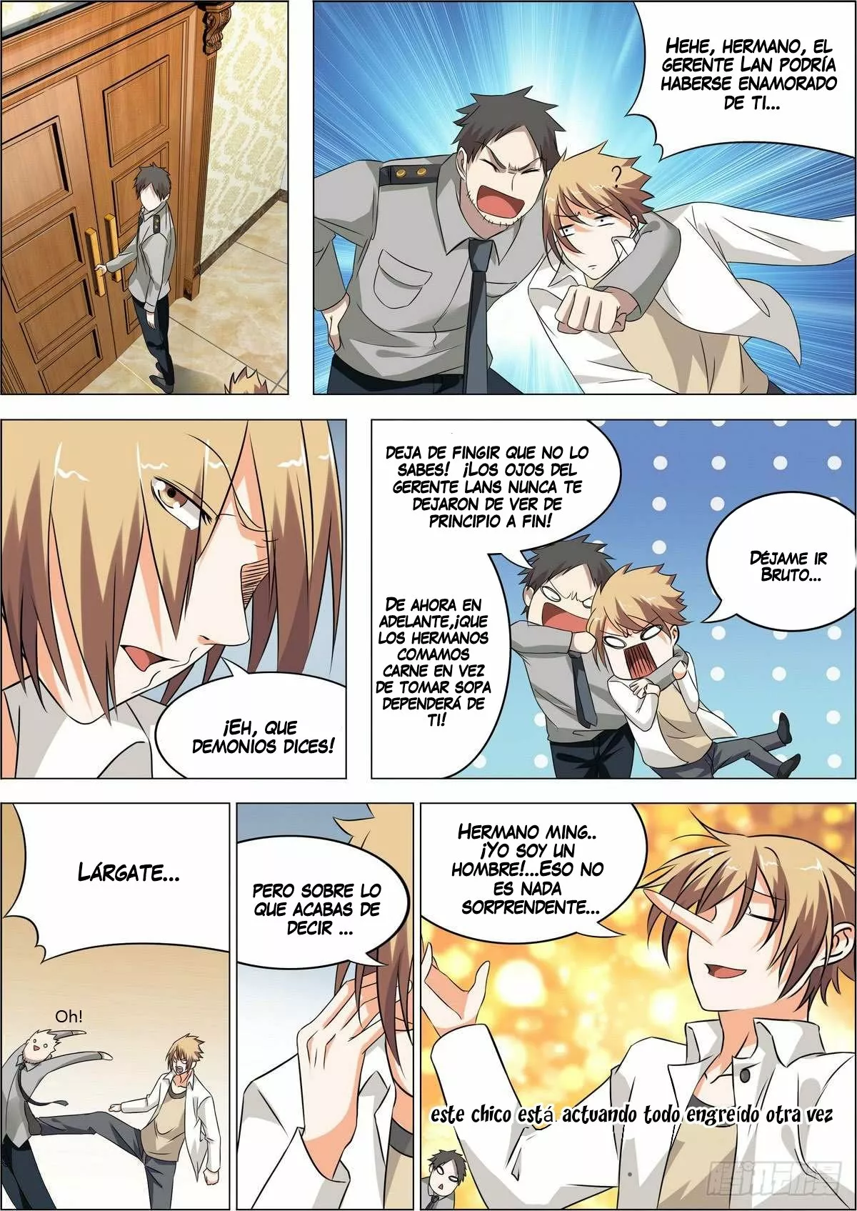 El Guardaespaldas de la Diosa — Capítulo 11 — 10