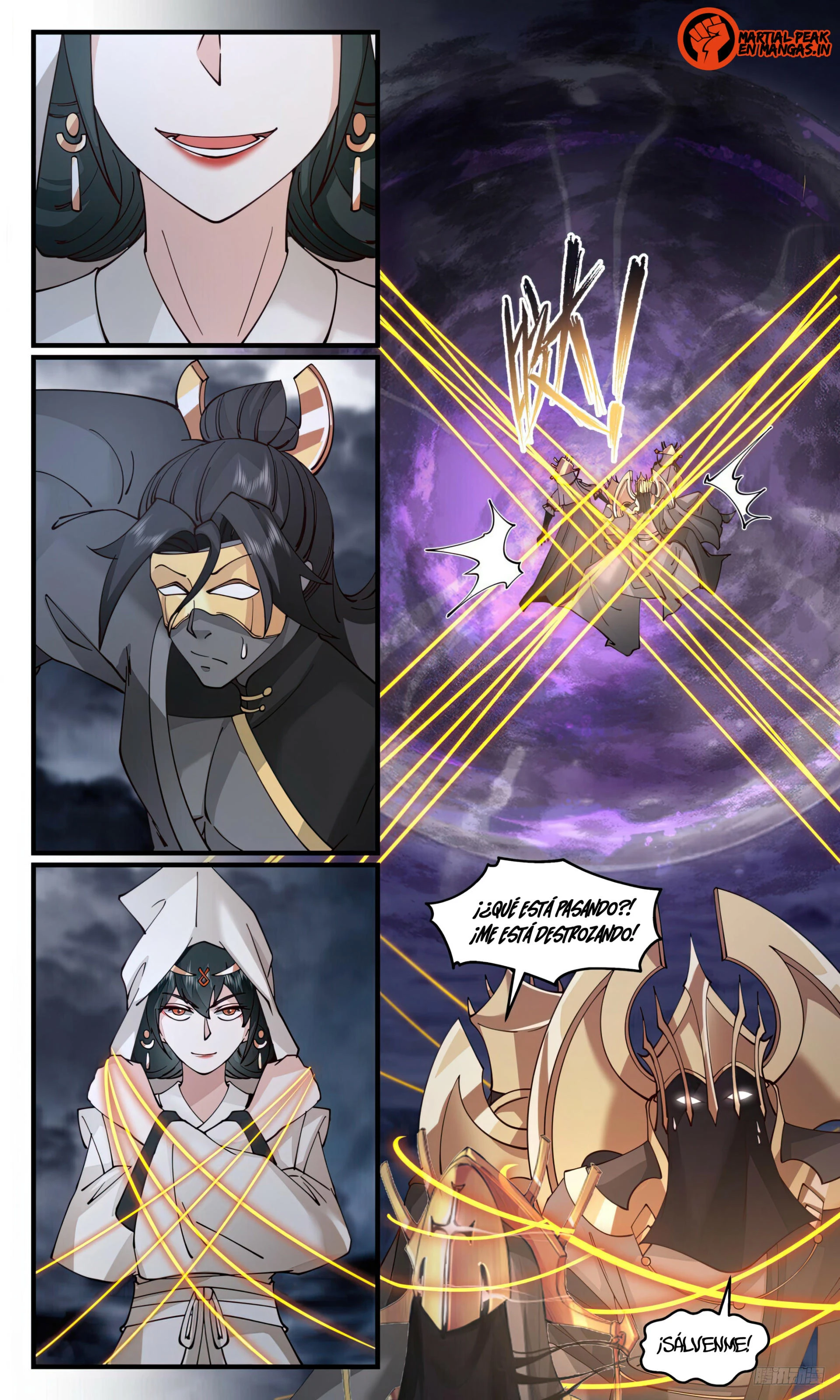 La Cumbre del Arte Marcial — Capítulo 3187 — 12