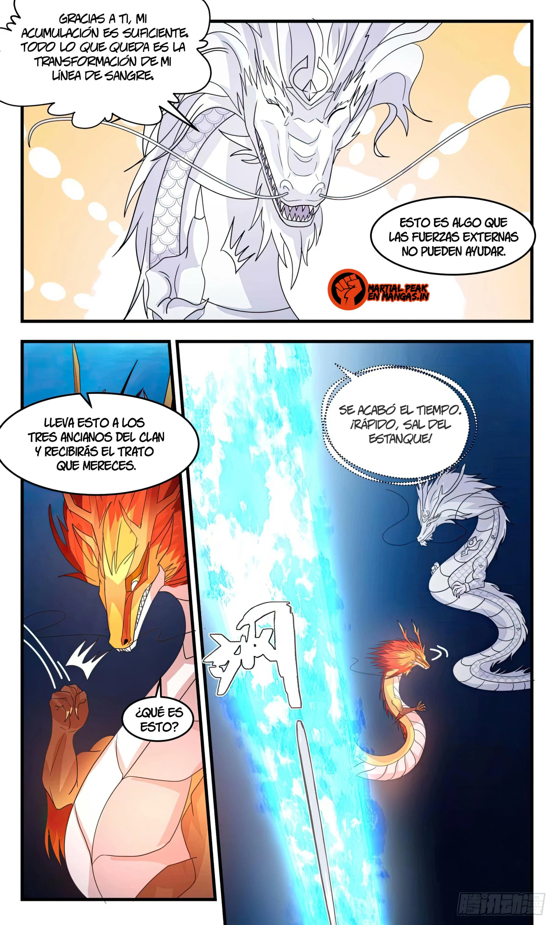 La Cumbre del Arte Marcial — Capítulo 3229 — 4