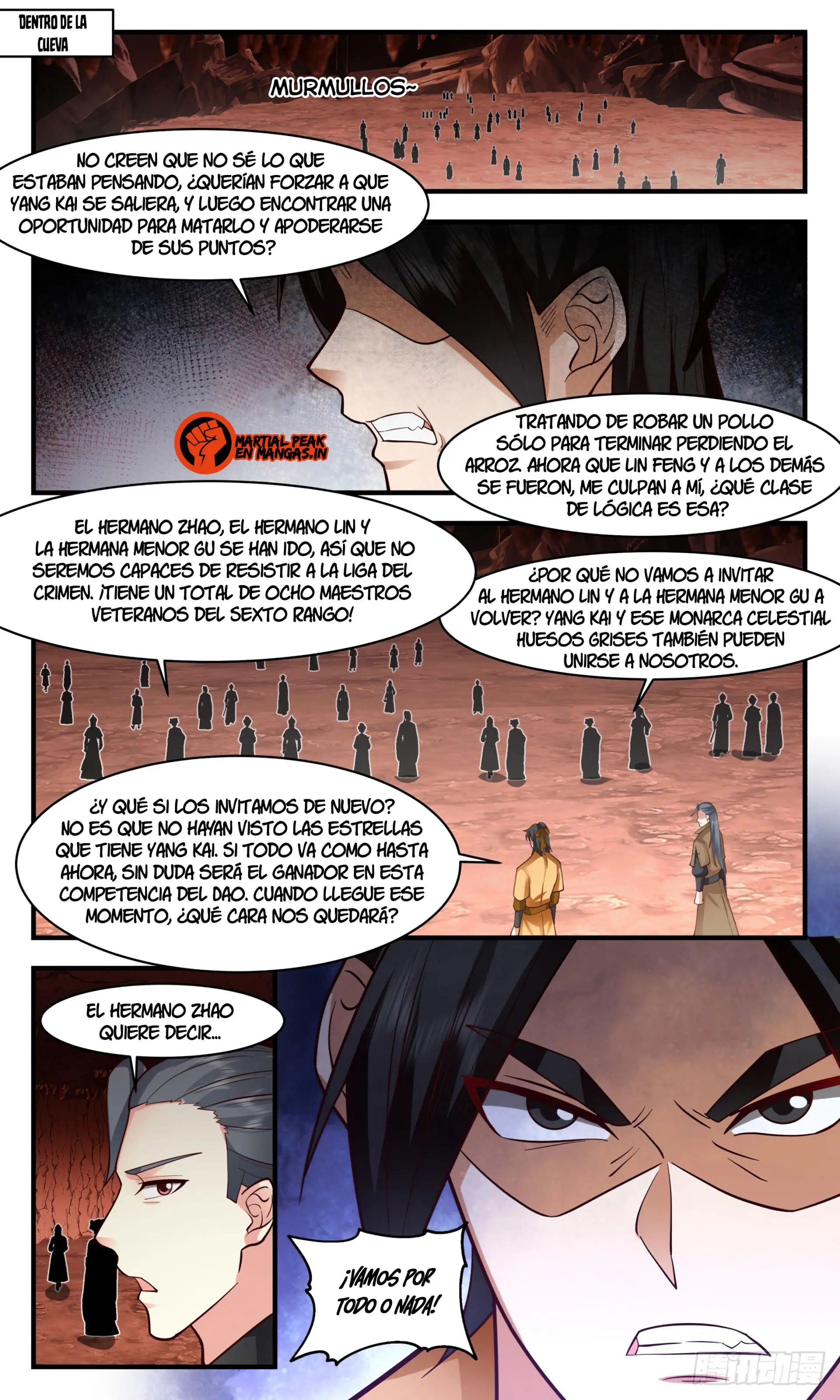 La Cumbre del Arte Marcial — Capítulo 2818 — 4