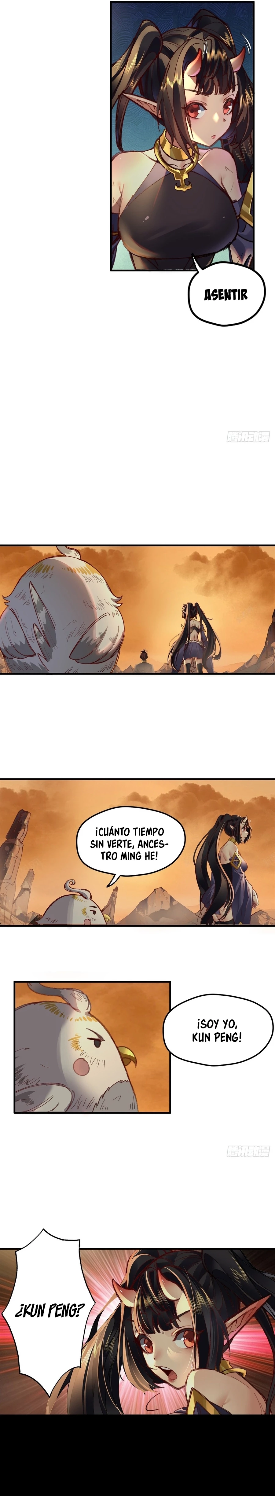 Al Comienzo del Período Primordial, Tomé a Minghe como mi Hija Adoptiva — Capítulo 2 — 9