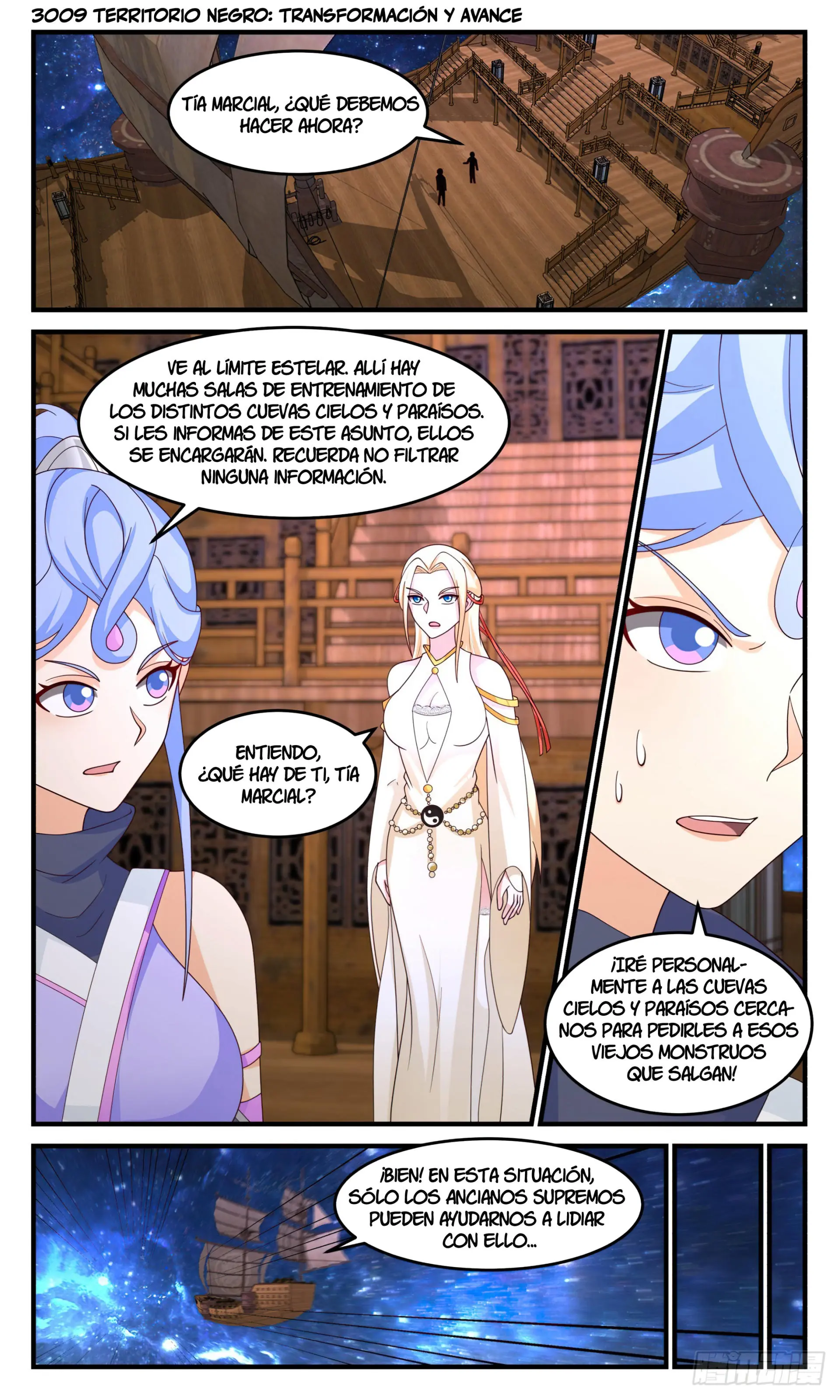 La Cumbre del Arte Marcial — Capítulo 3009 — 2