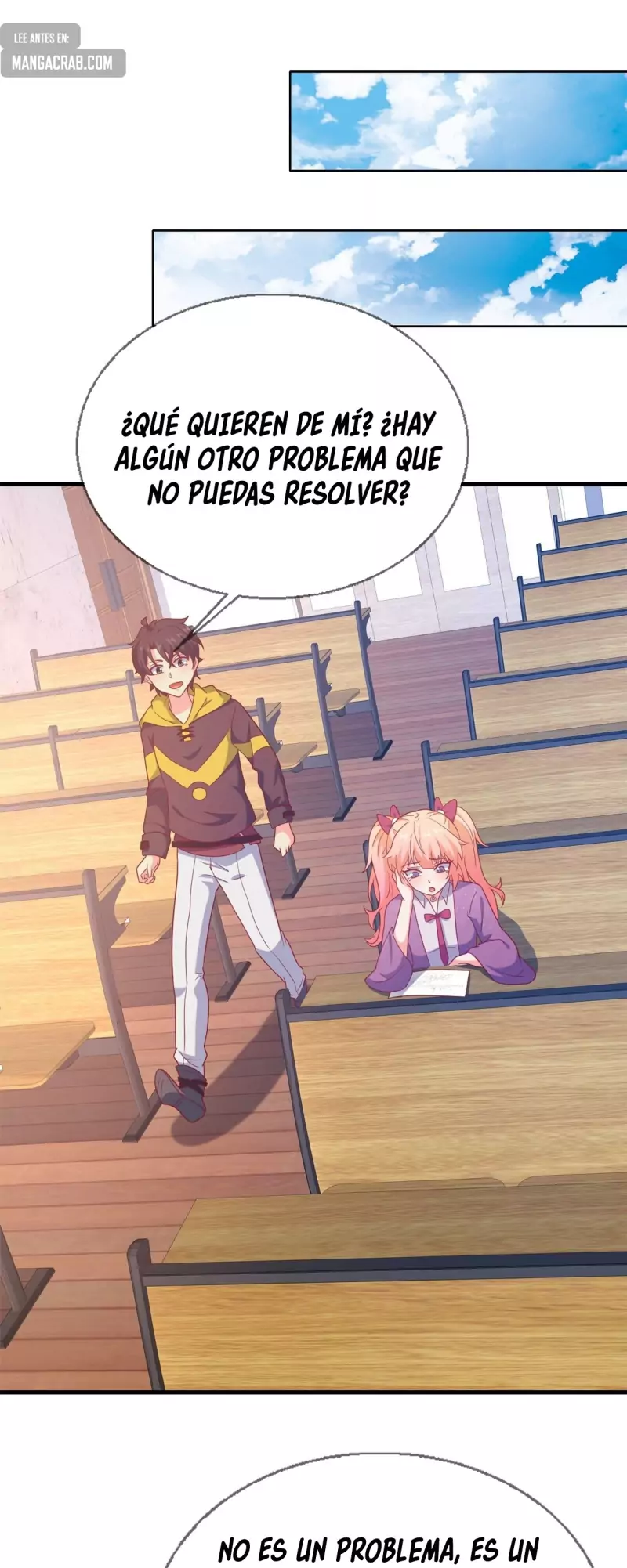 Mi Senpai Sabe Usar Magia — Capítulo 81 — 36