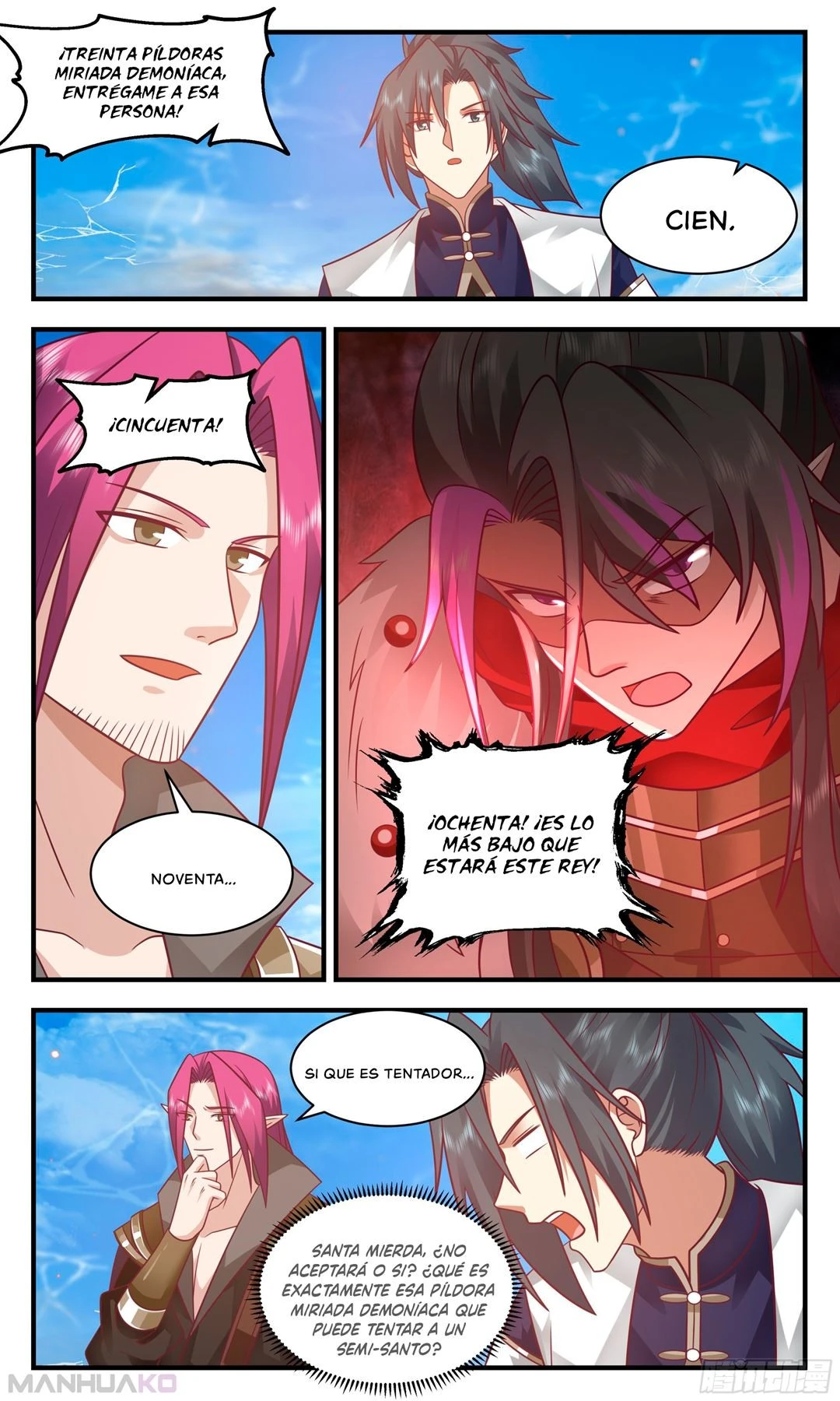 La Cumbre del Arte Marcial — Capítulo 2377 — 8