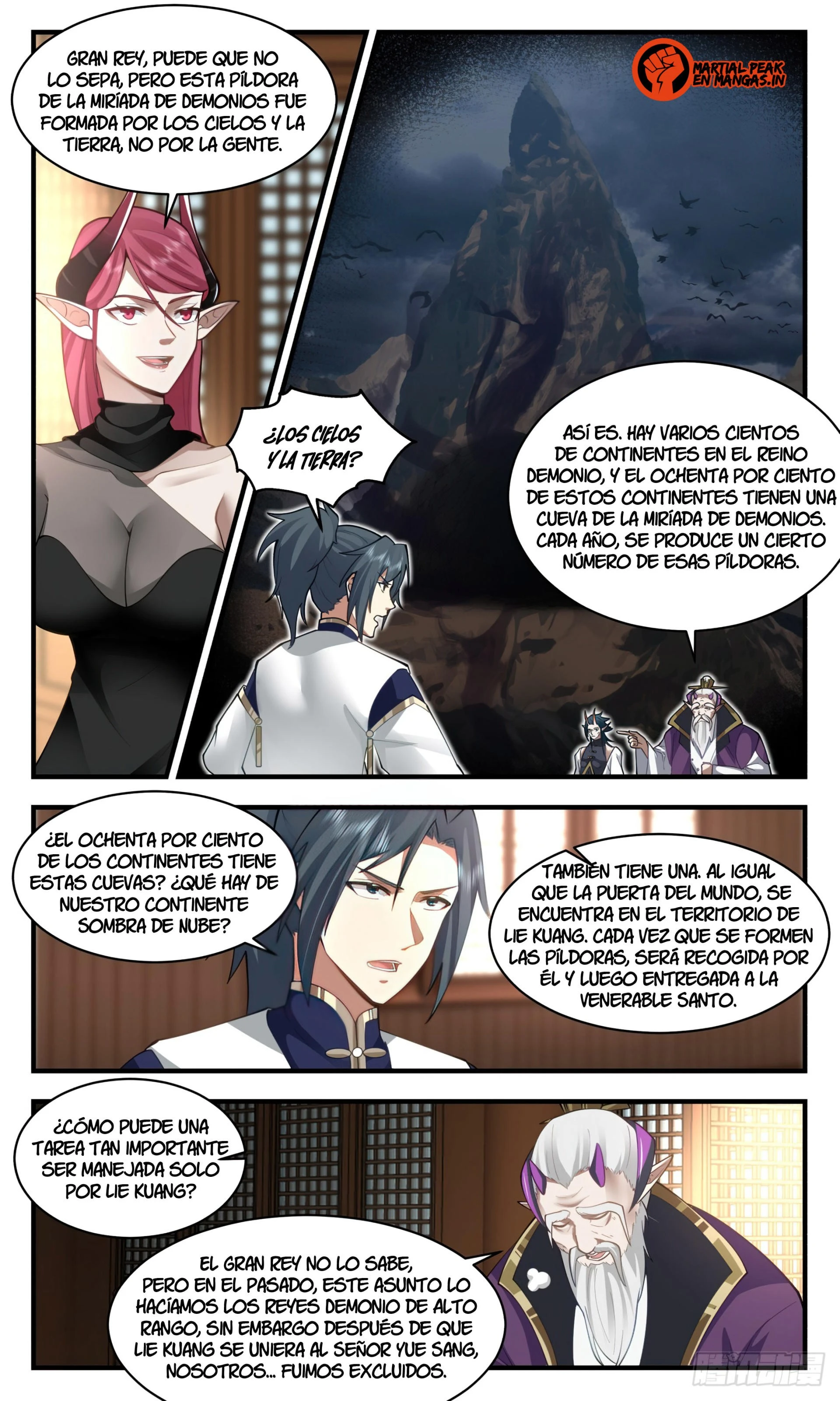 La Cumbre del Arte Marcial — Capítulo 2384 — 9