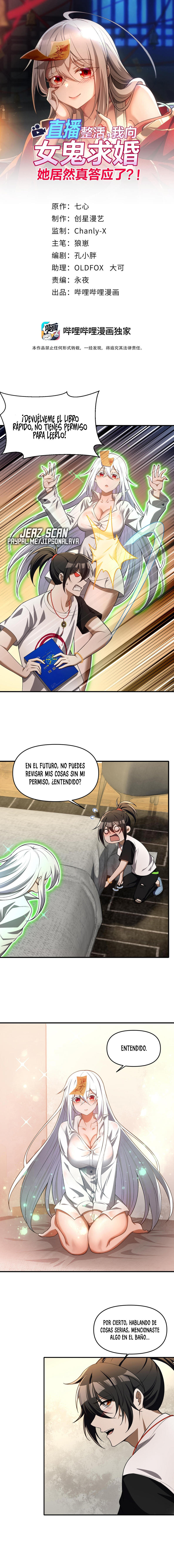 Haciendo Travesuras En Una Transmisión En Vivo, ¡le Propuse Matrimonio A Un Fantasma Femenino Y Ella Realmente Aceptó?! — Capítulo 06 — 2