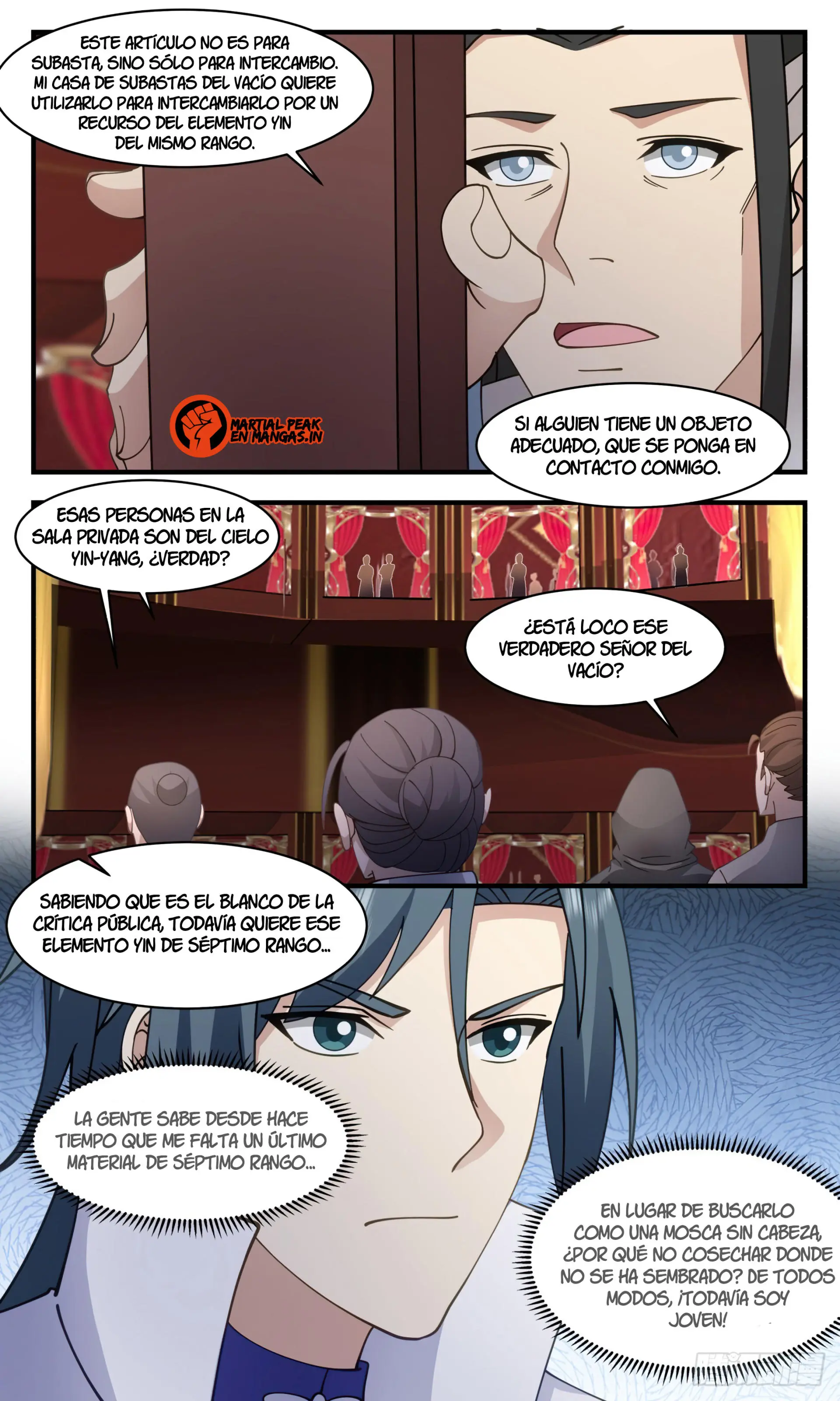 La Cumbre del Arte Marcial — Capítulo 2774 — 4