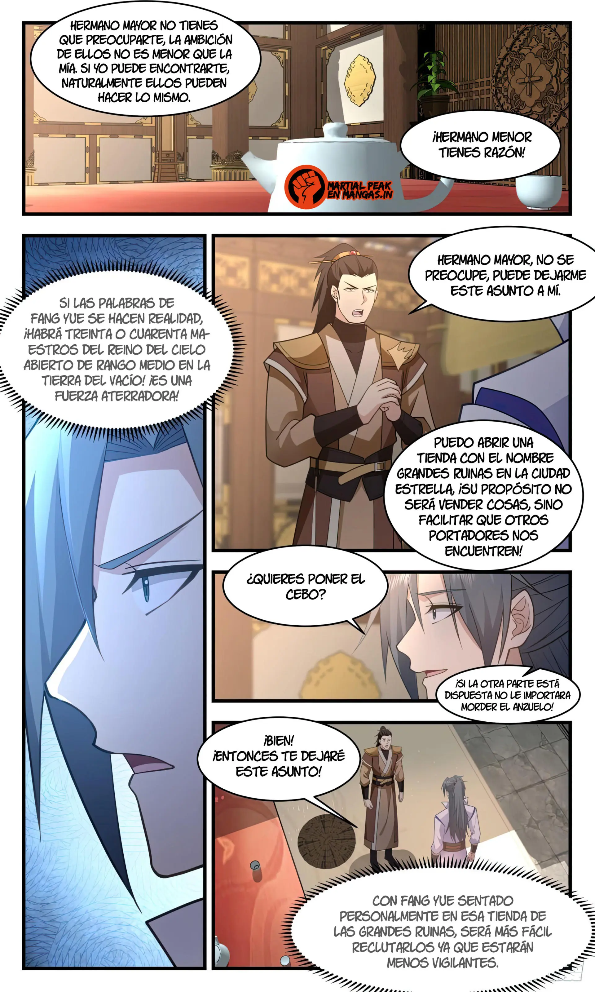 La Cumbre del Arte Marcial — Capítulo 2774 — 10