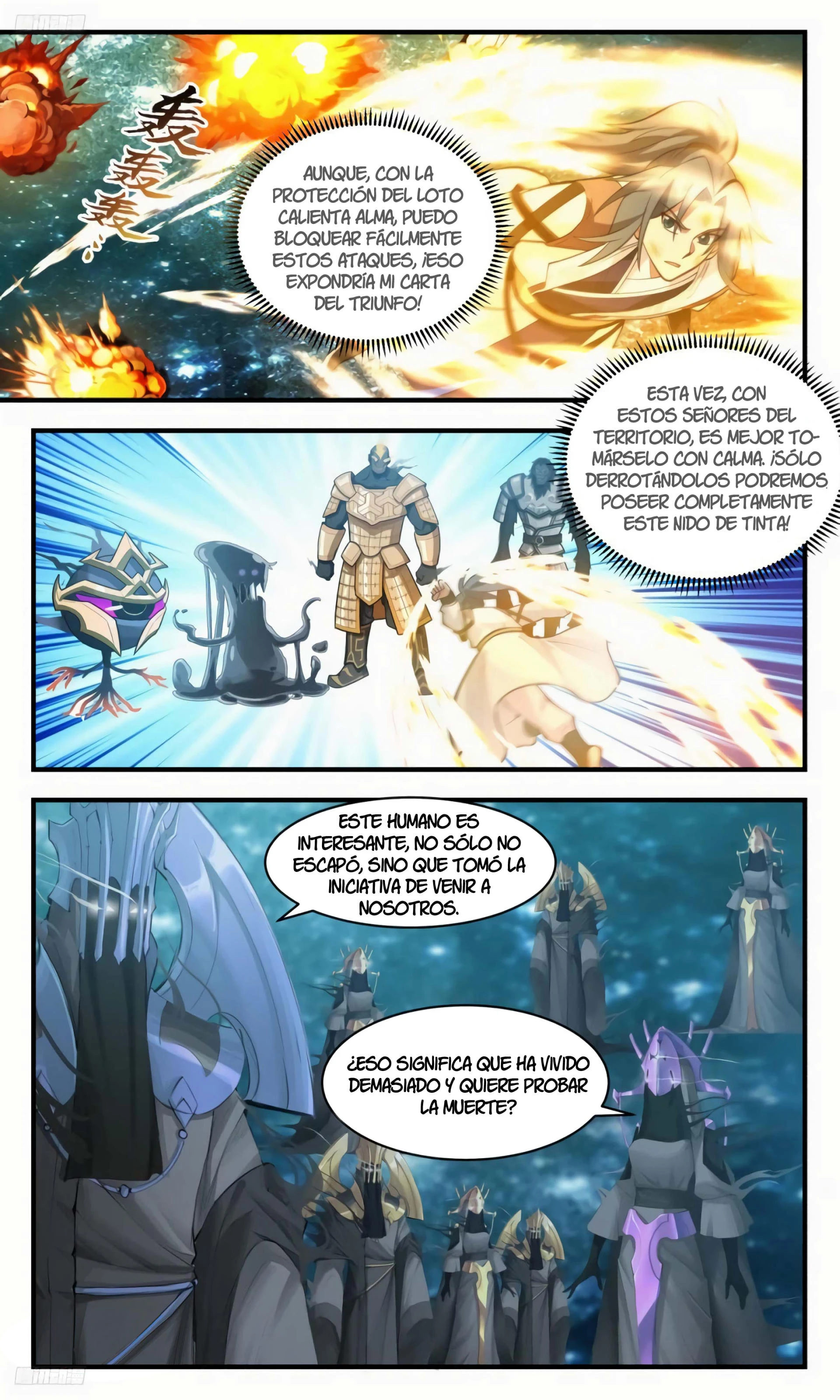 La Cumbre del Arte Marcial — Capítulo 3207 — 3