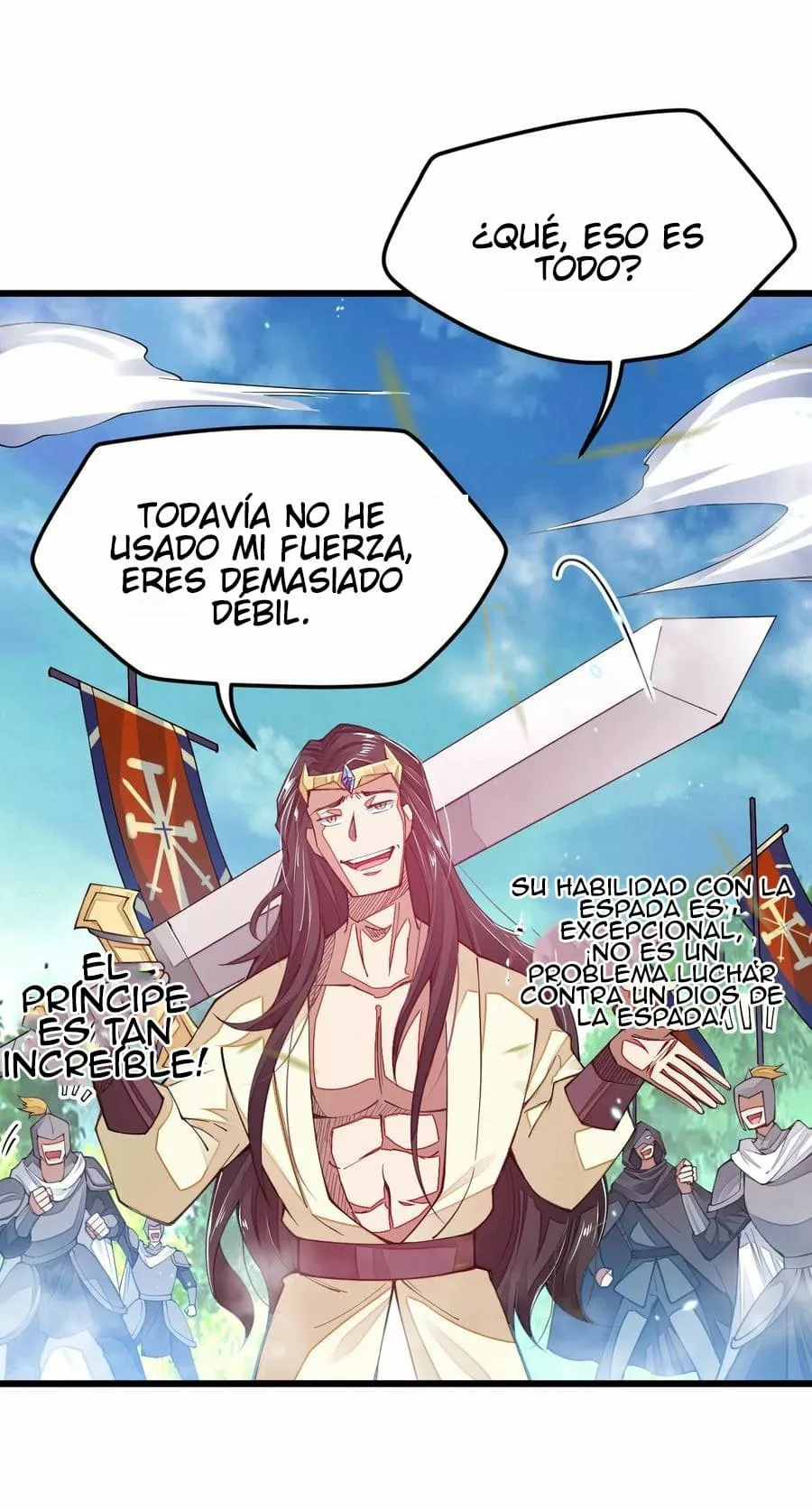 La vida de un dios de la espada no es tan aburrida — Capítulo 13 — 7