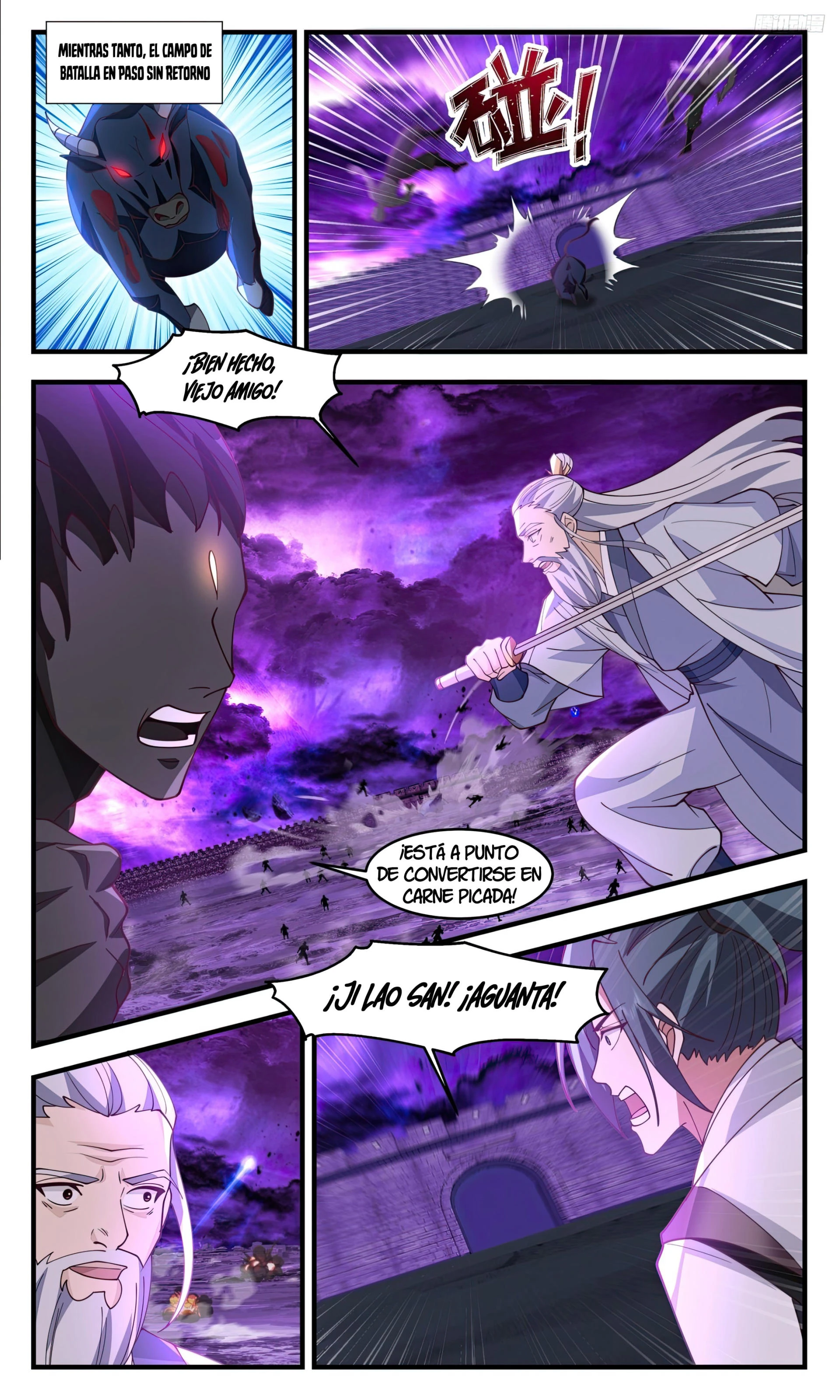 La Cumbre del Arte Marcial — Capítulo 3307 — 6