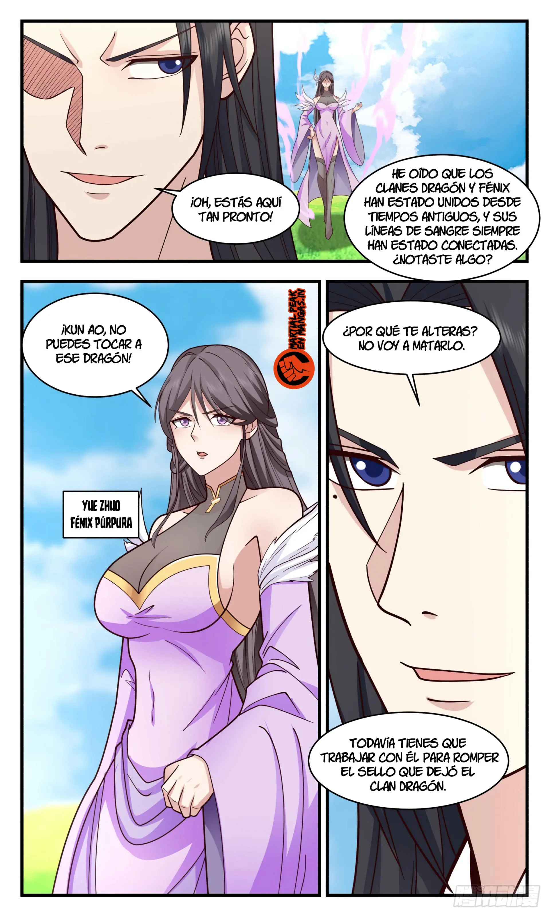 La Cumbre del Arte Marcial — Capítulo 2921 — 3