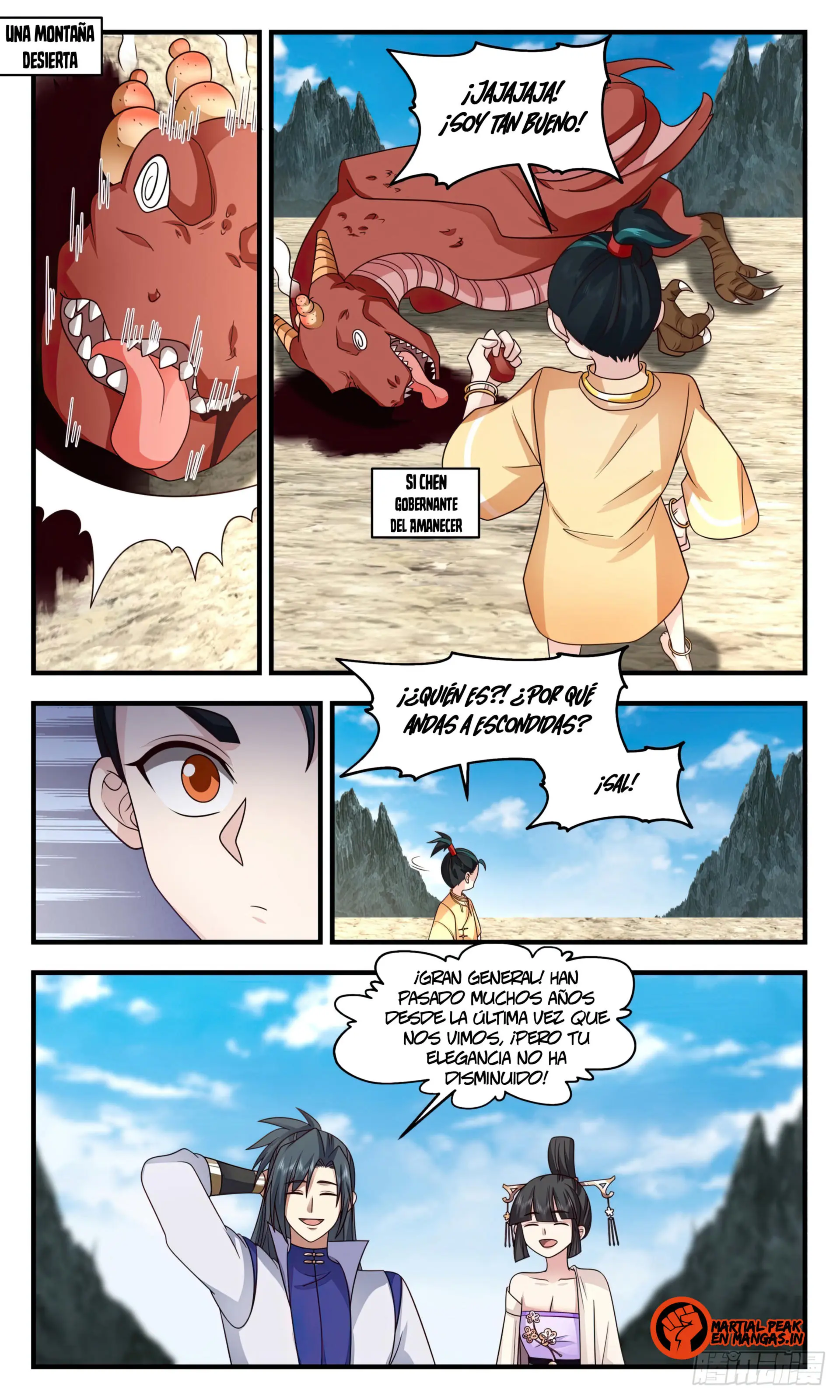 La Cumbre del Arte Marcial — Capítulo 2921 — 5