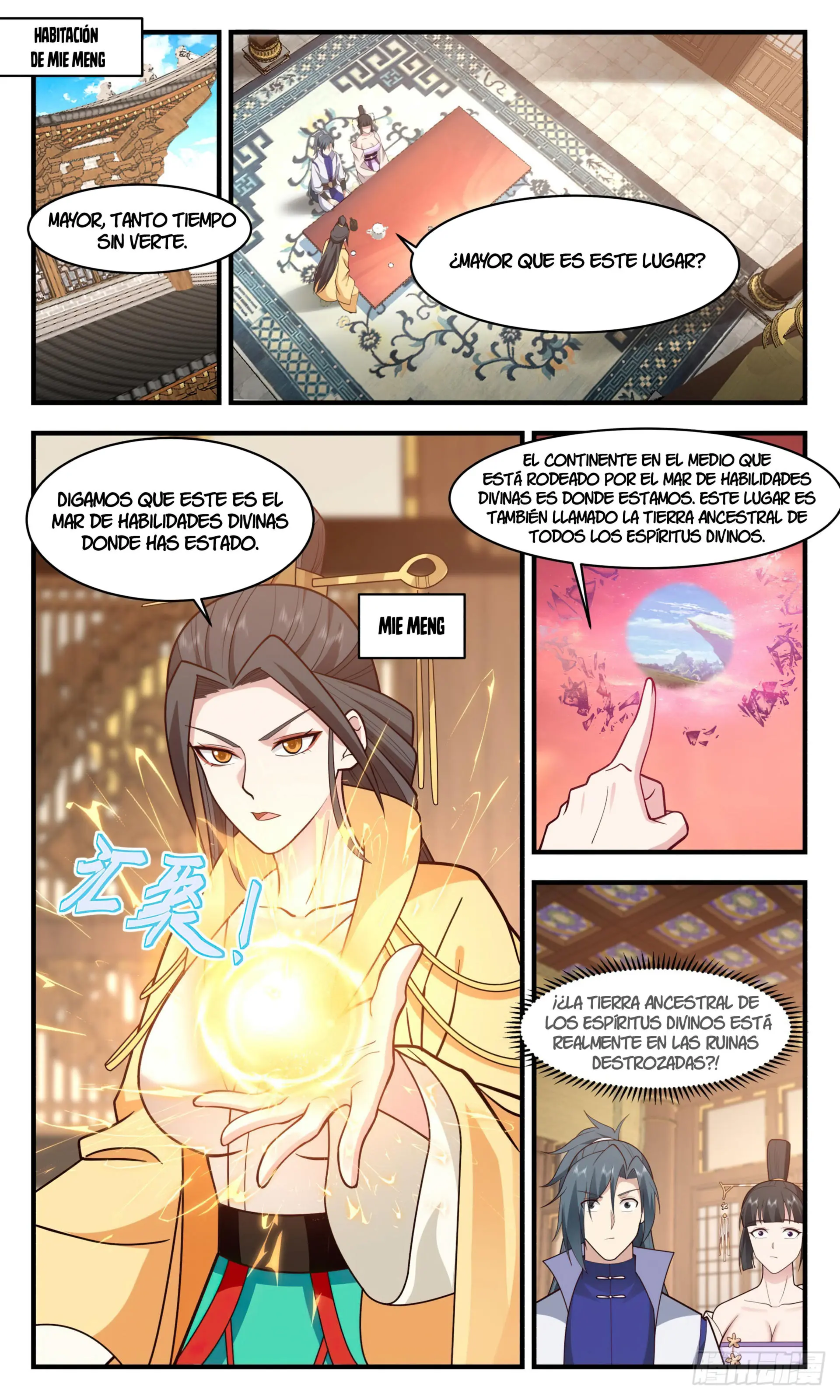 La Cumbre del Arte Marcial — Capítulo 2921 — 8