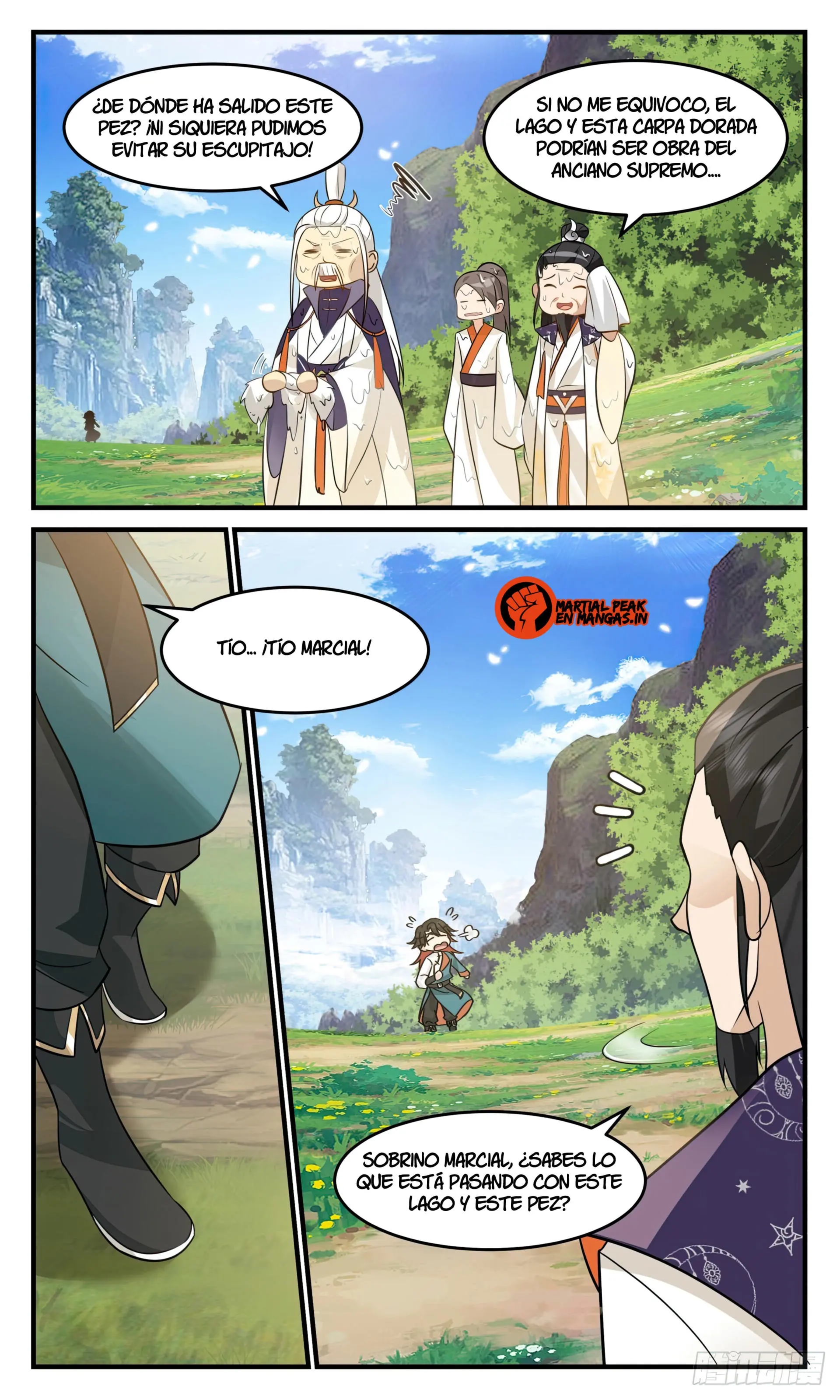 La Cumbre del Arte Marcial — Capítulo 2976 — 11