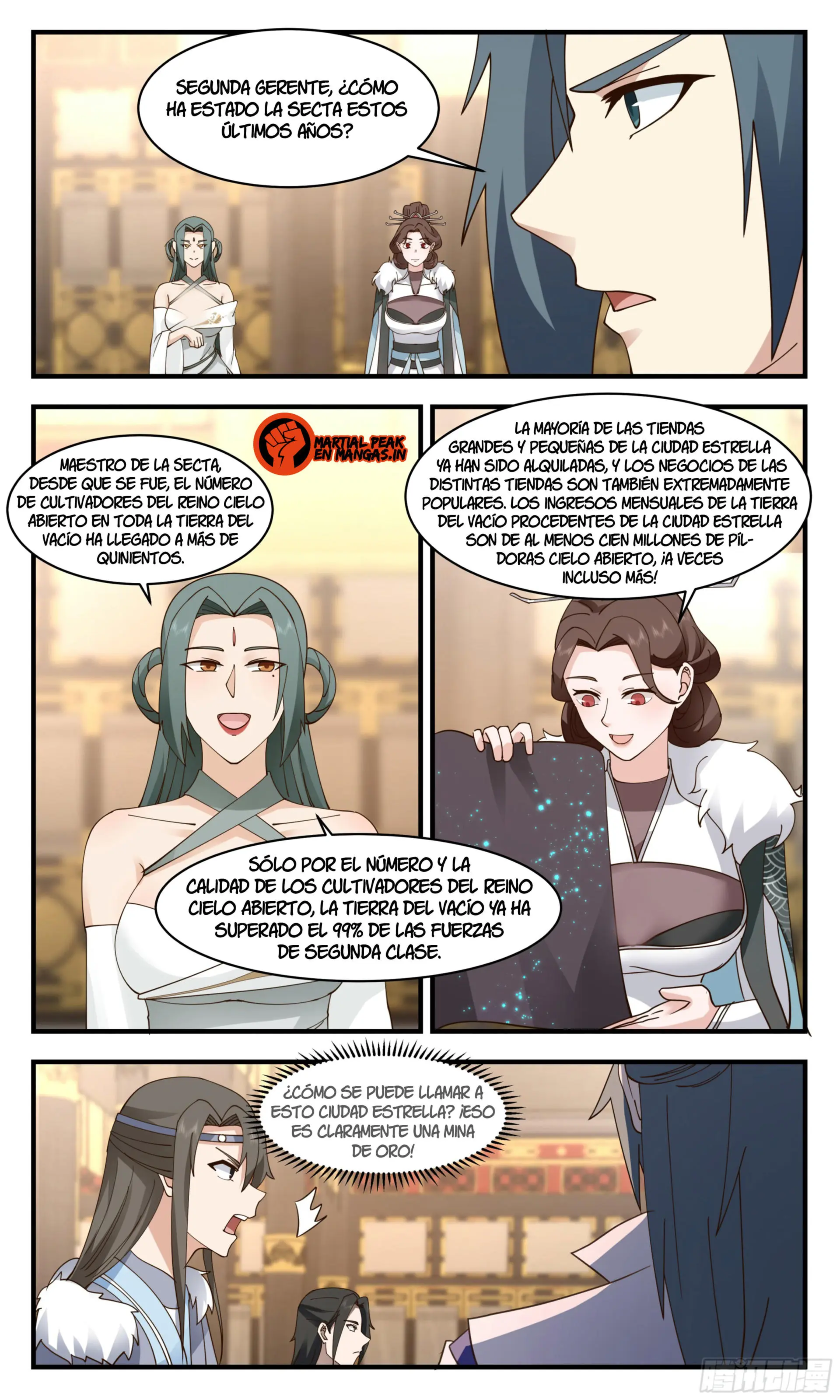 La Cumbre del Arte Marcial — Capítulo 2804 — 7