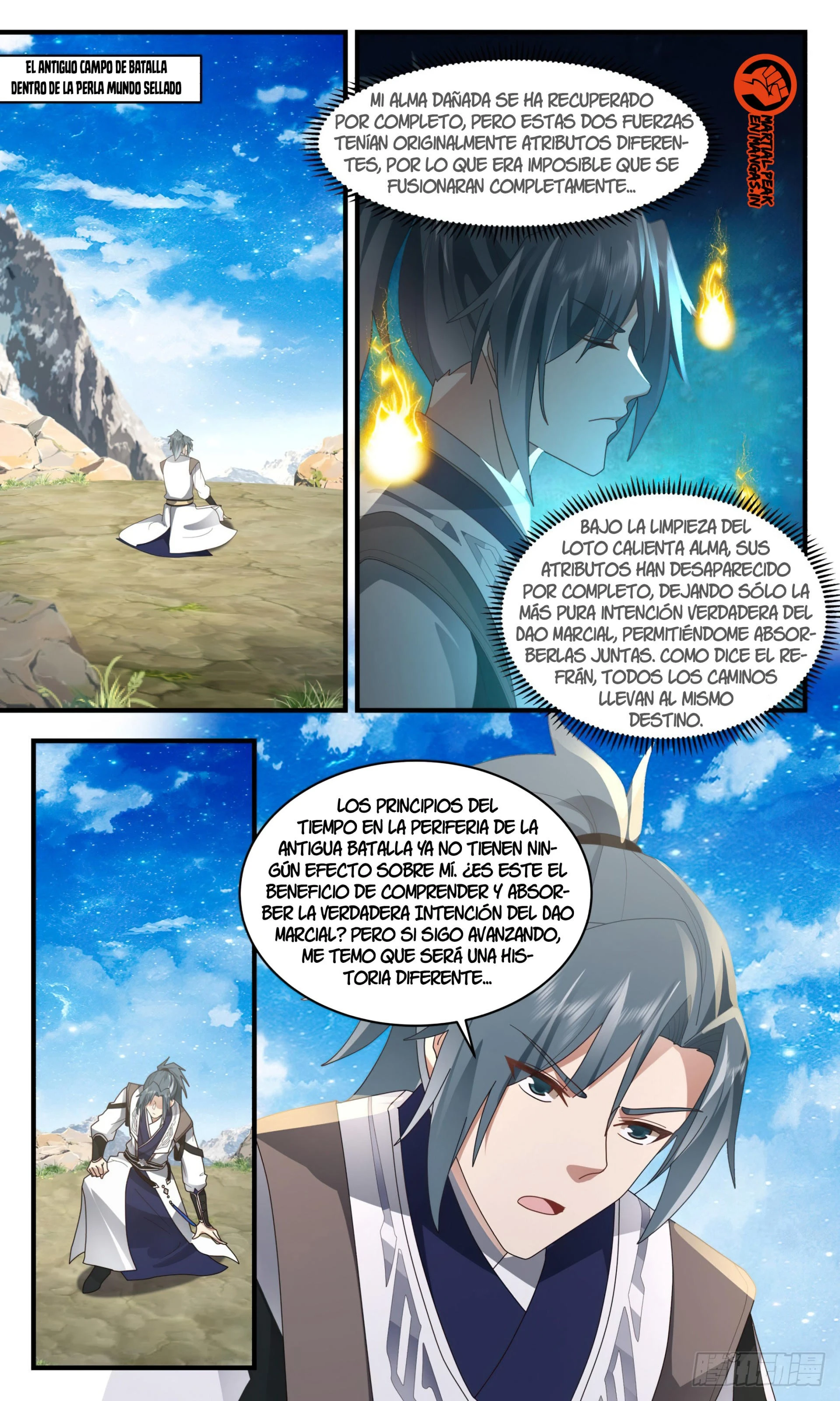 La Cumbre del Arte Marcial — Capítulo 2520 — 2