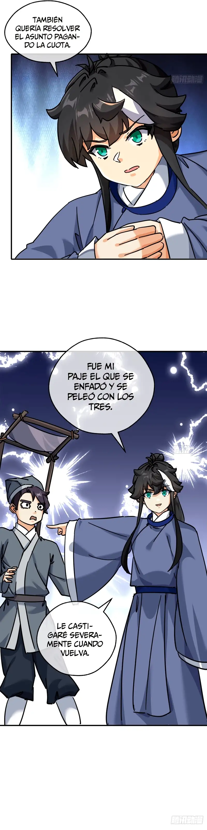 ¡Por favor mata al demonio! ¡Joven maestro! —  Capítulo 28 — 19